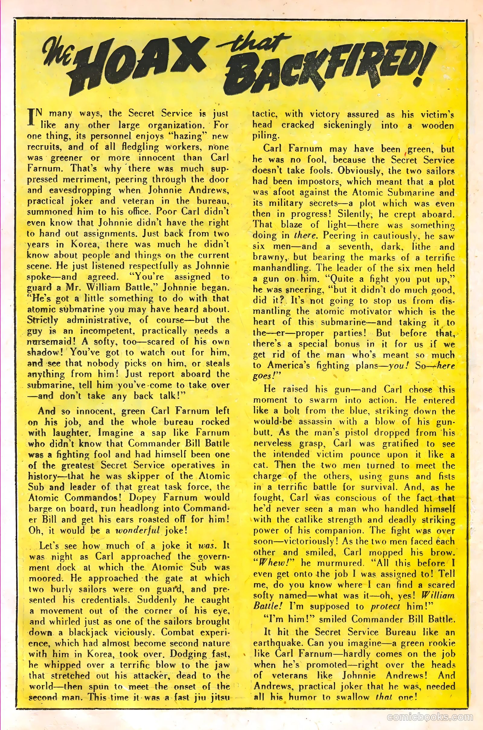 Commander Battle and the Atomic Sub #2 — page 24 of 36