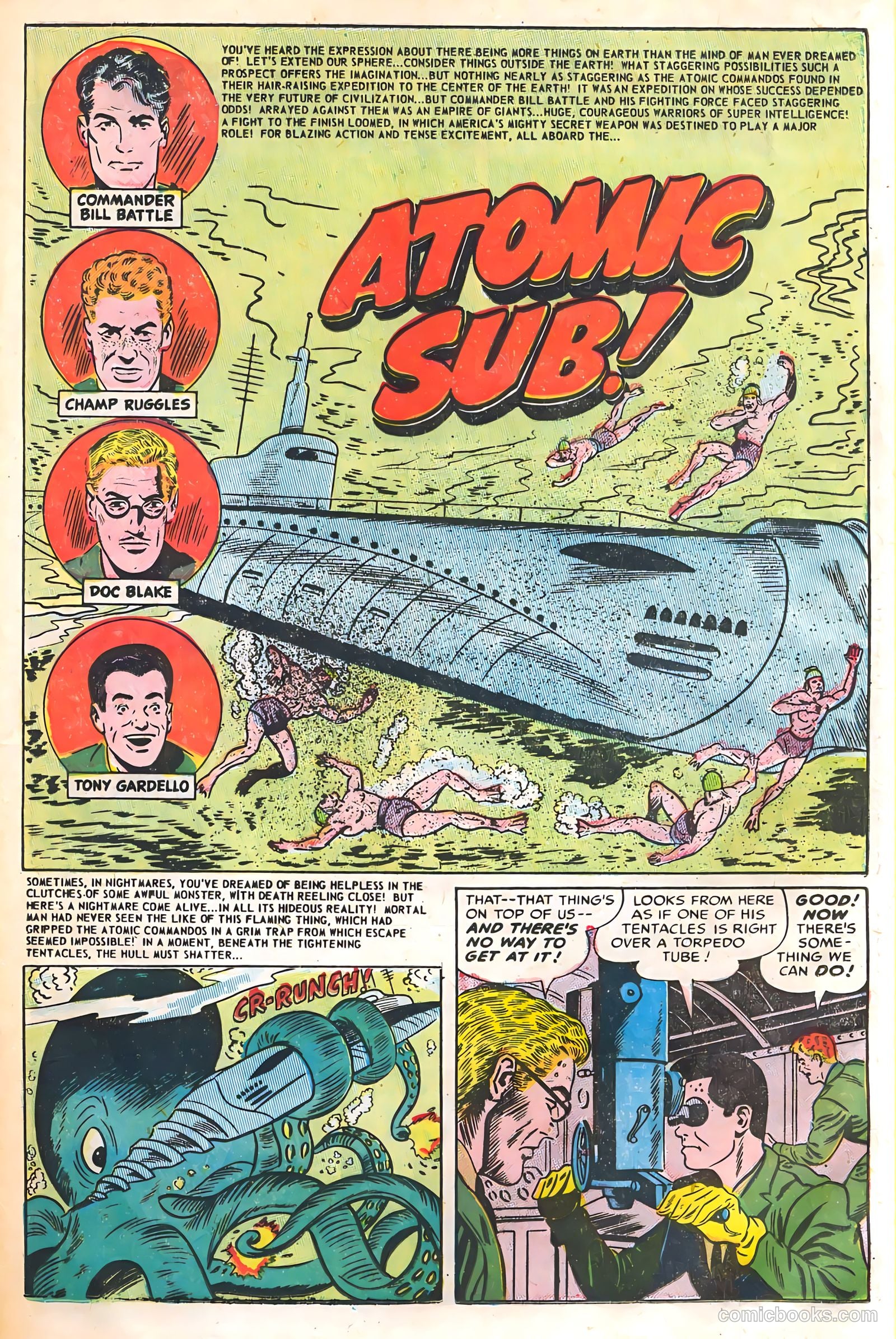 Commander Battle and the Atomic Sub #2 — page 25 of 36