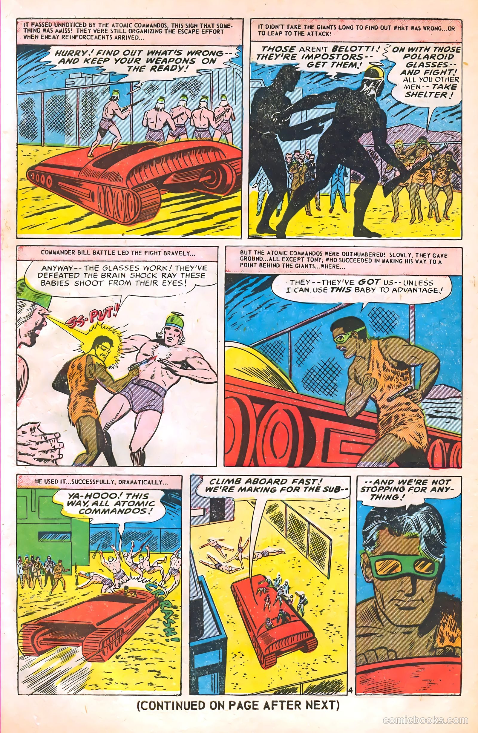 Commander Battle and the Atomic Sub #2 — page 28 of 36