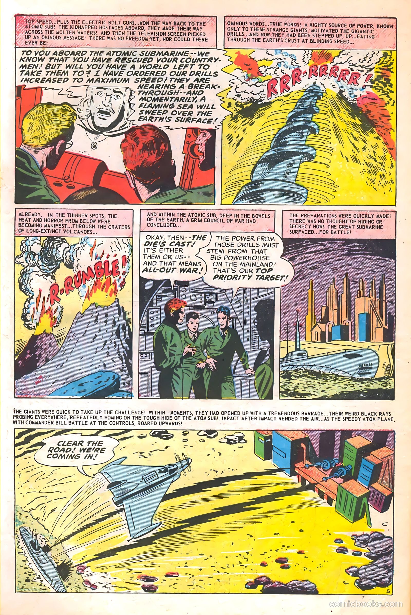 Commander Battle and the Atomic Sub #2 — page 30 of 36