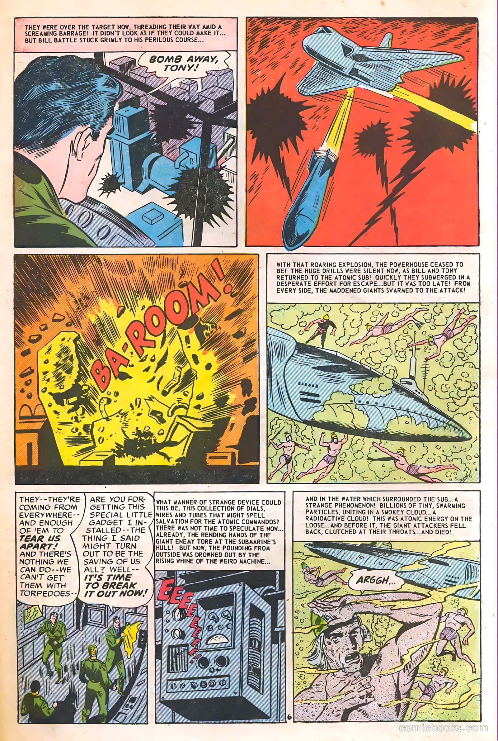 Commander Battle and the Atomic Sub #2 — page 31 of 36