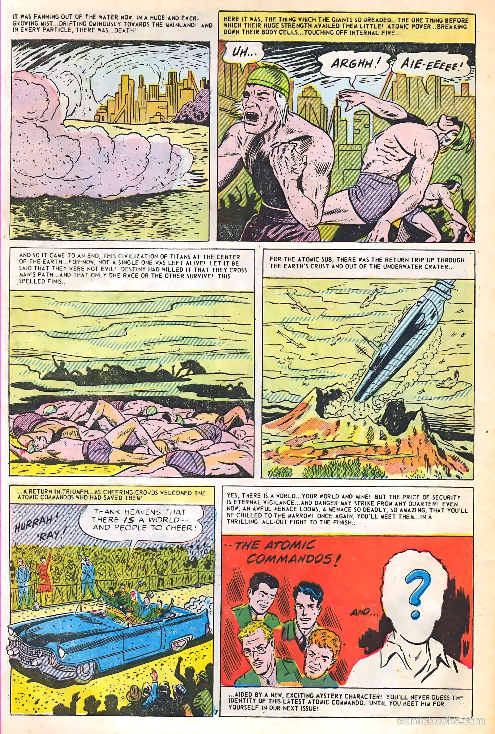 Commander Battle and the Atomic Sub #2 — page 32 of 36