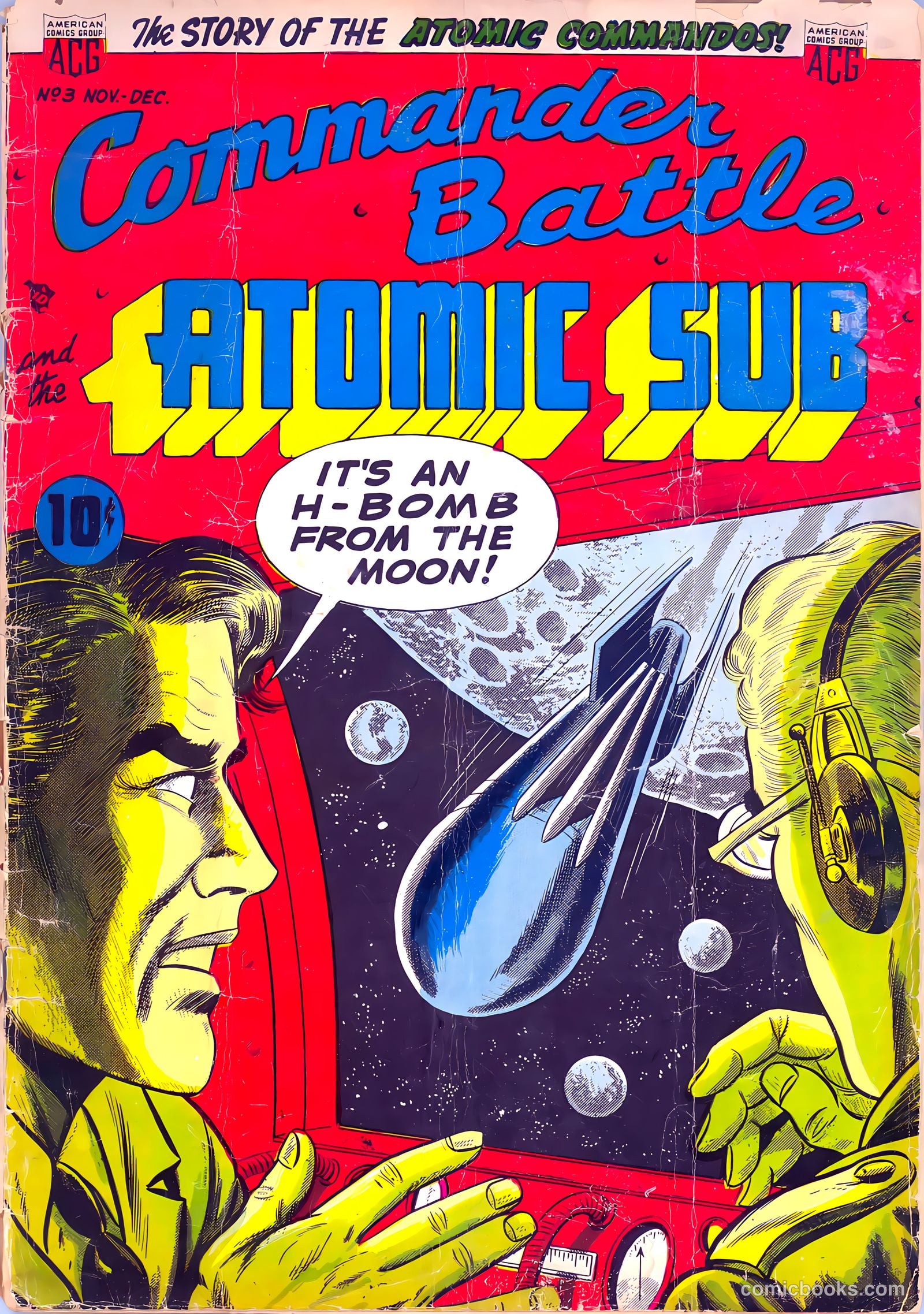 Commander Battle and the Atomic Sub #3 — page 1 of 36