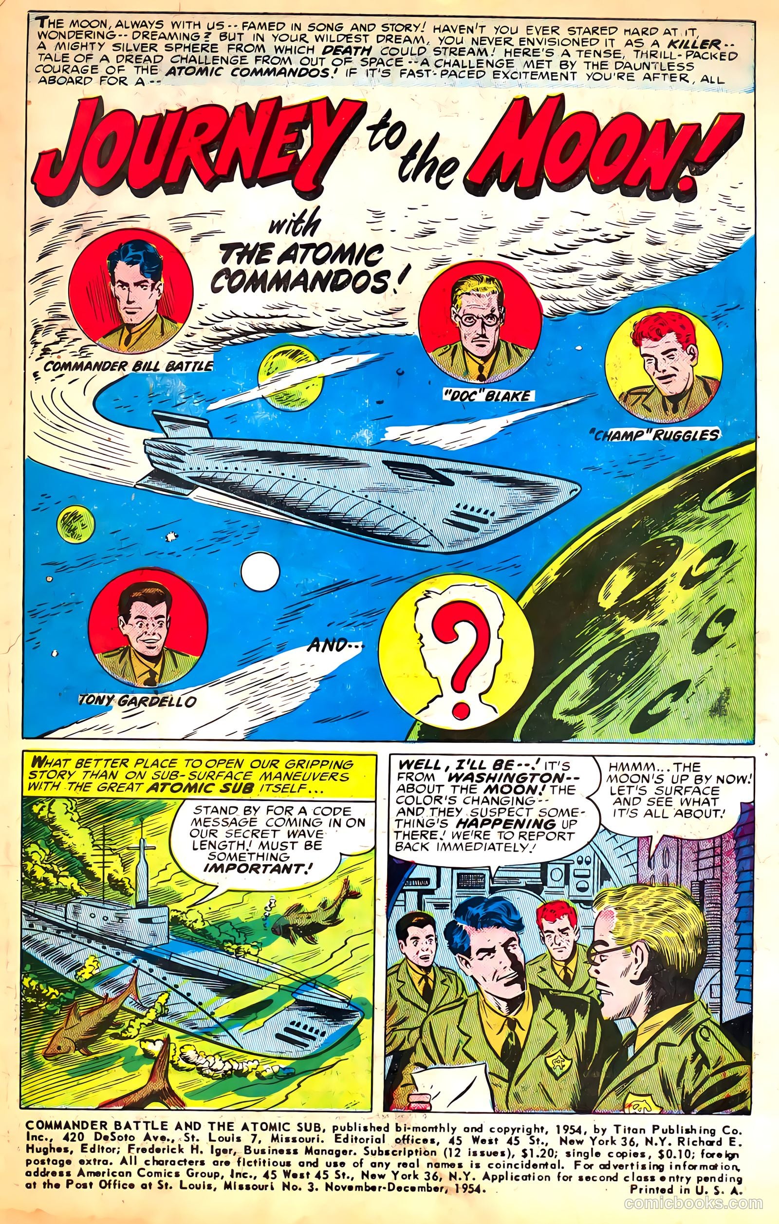 Commander Battle and the Atomic Sub #3 — page 3 of 36