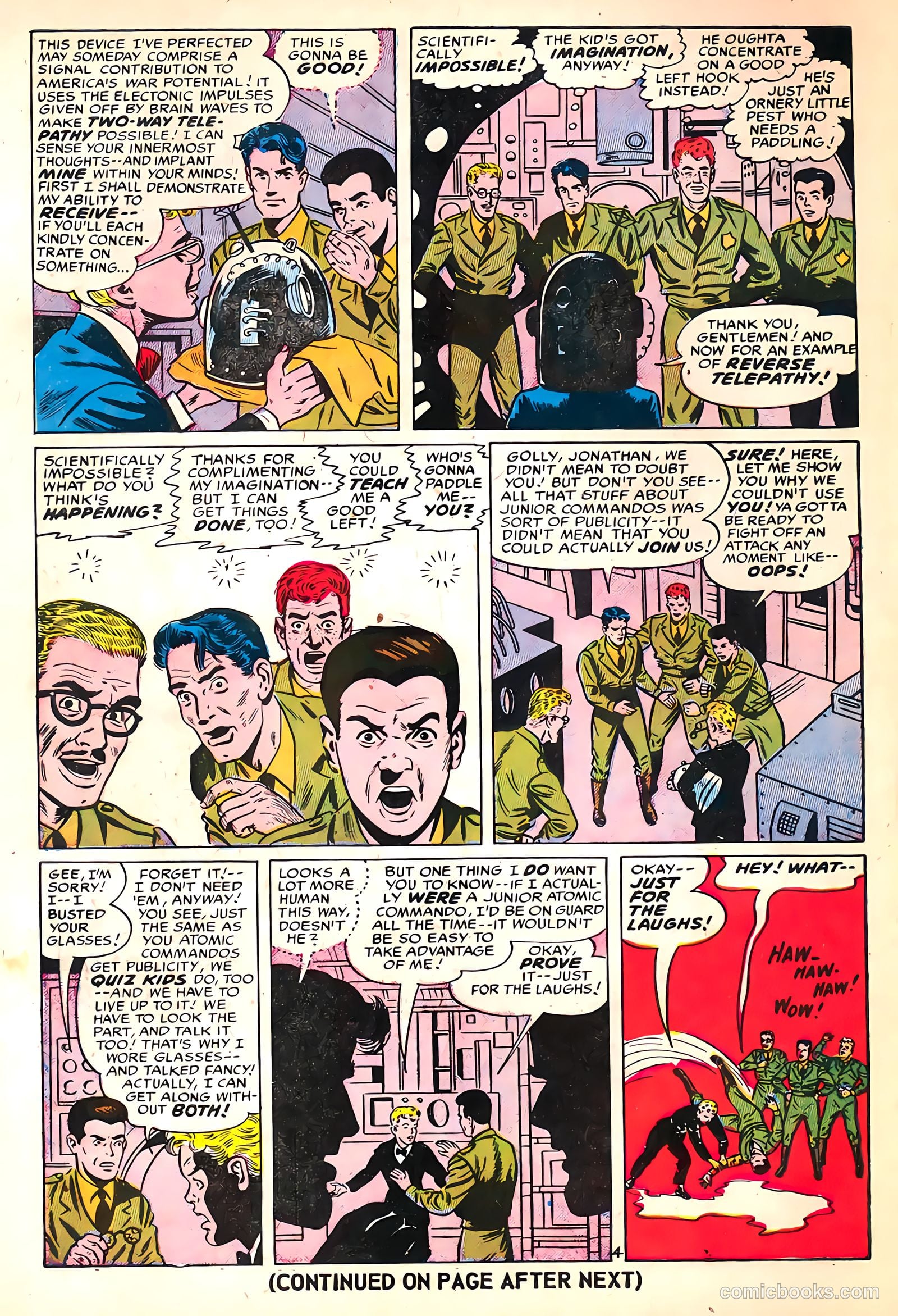 Commander Battle and the Atomic Sub #3 — page 6 of 36