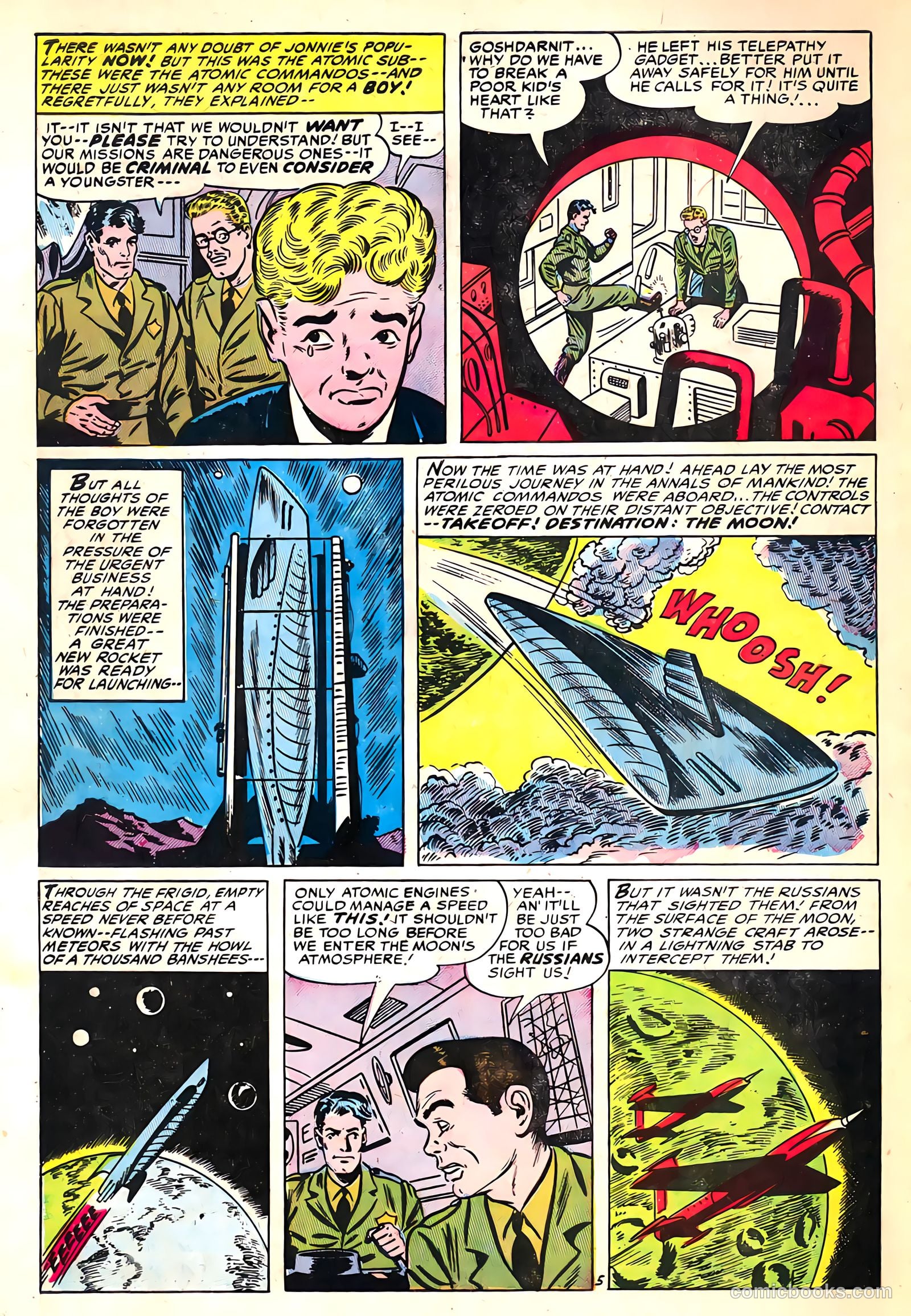 Commander Battle and the Atomic Sub #3 — page 8 of 36