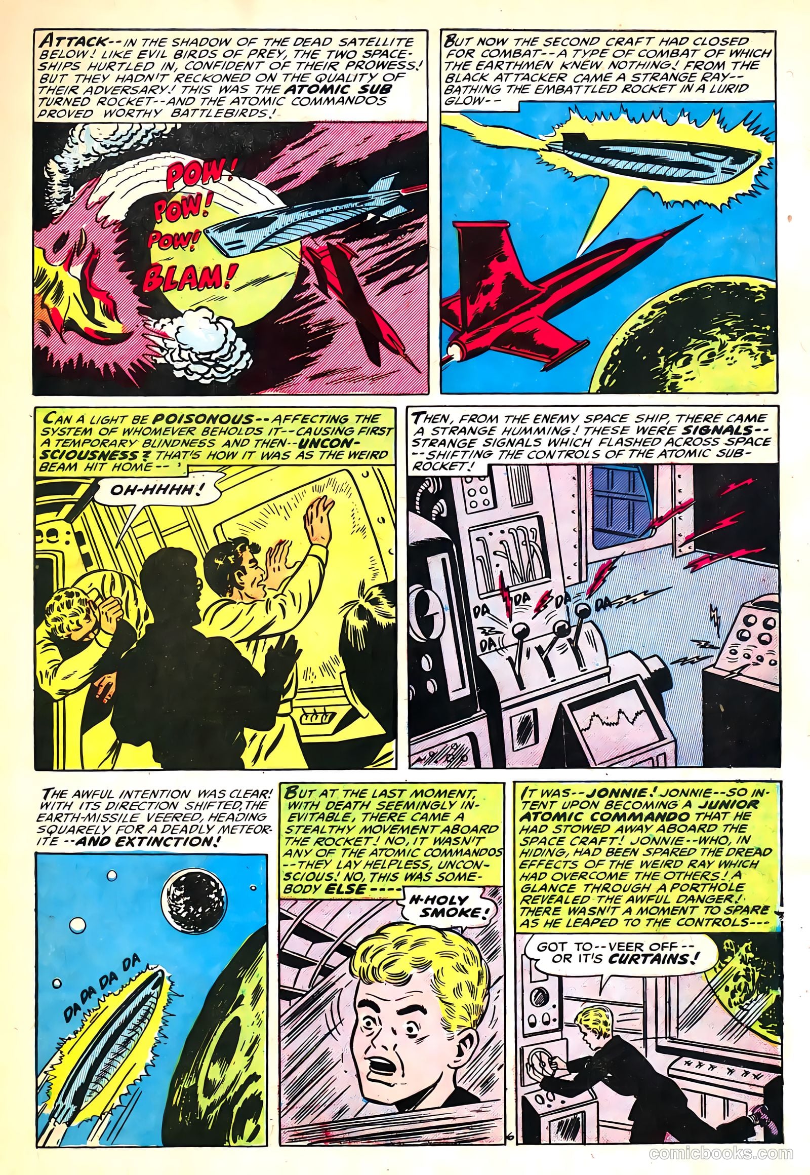 Commander Battle and the Atomic Sub #3 — page 9 of 36