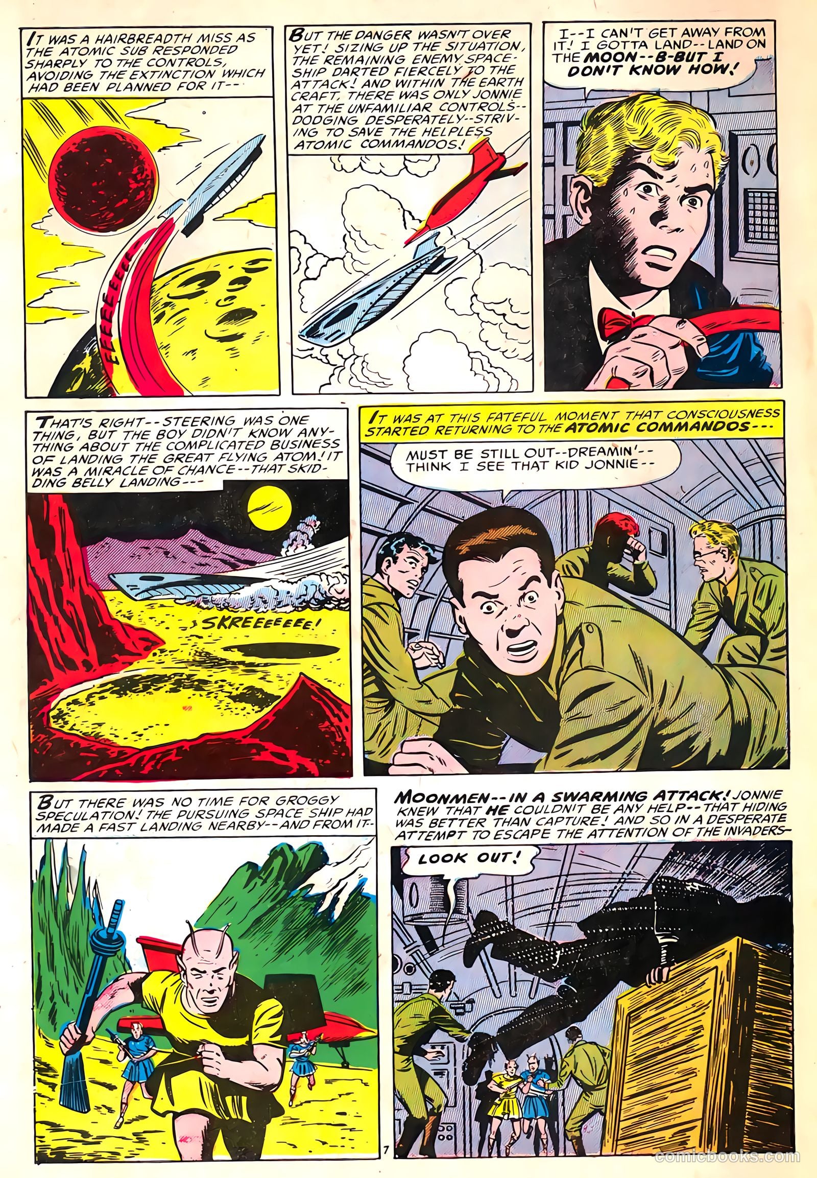Commander Battle and the Atomic Sub #3 — page 10 of 36