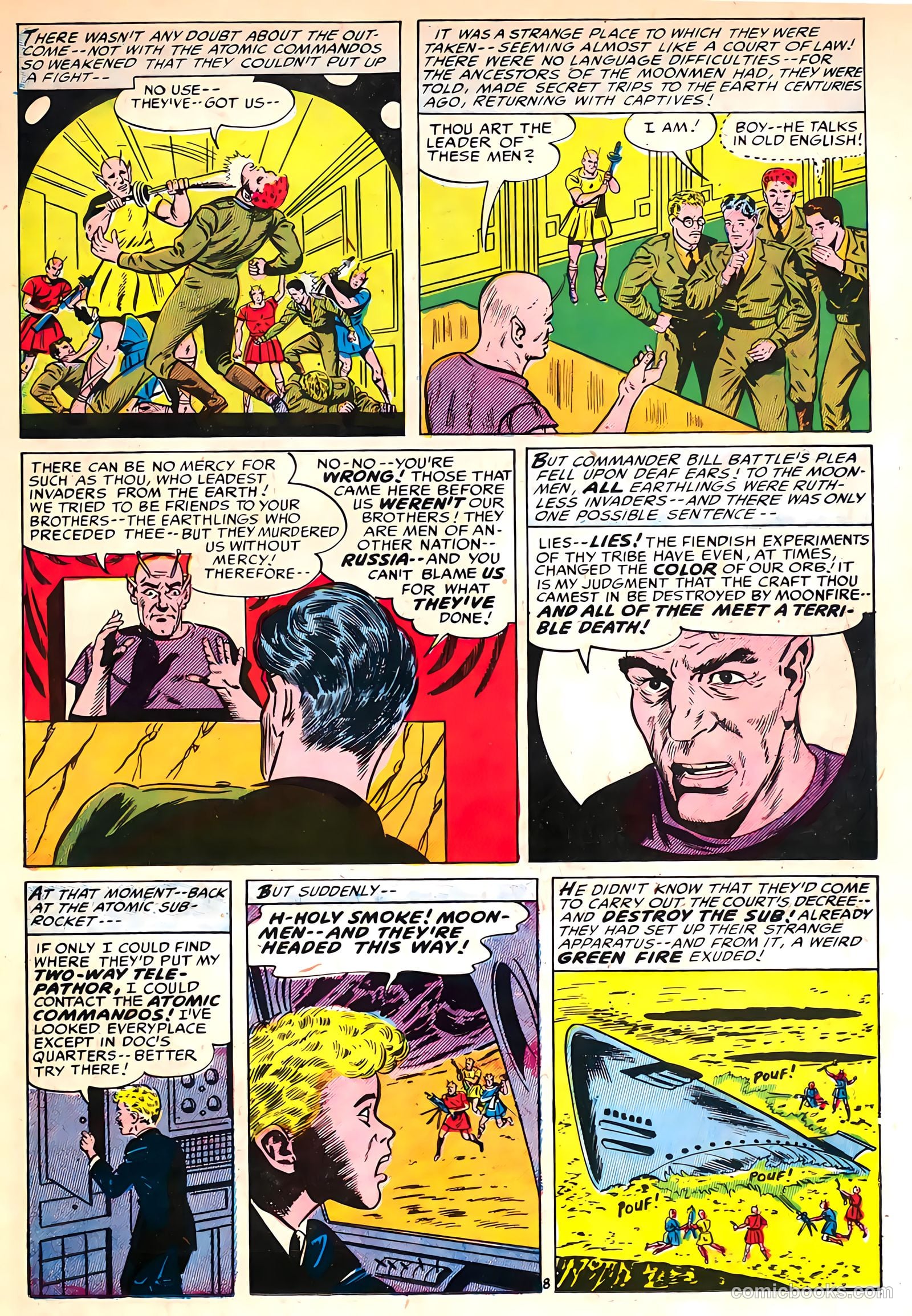 Commander Battle and the Atomic Sub #3 — page 11 of 36