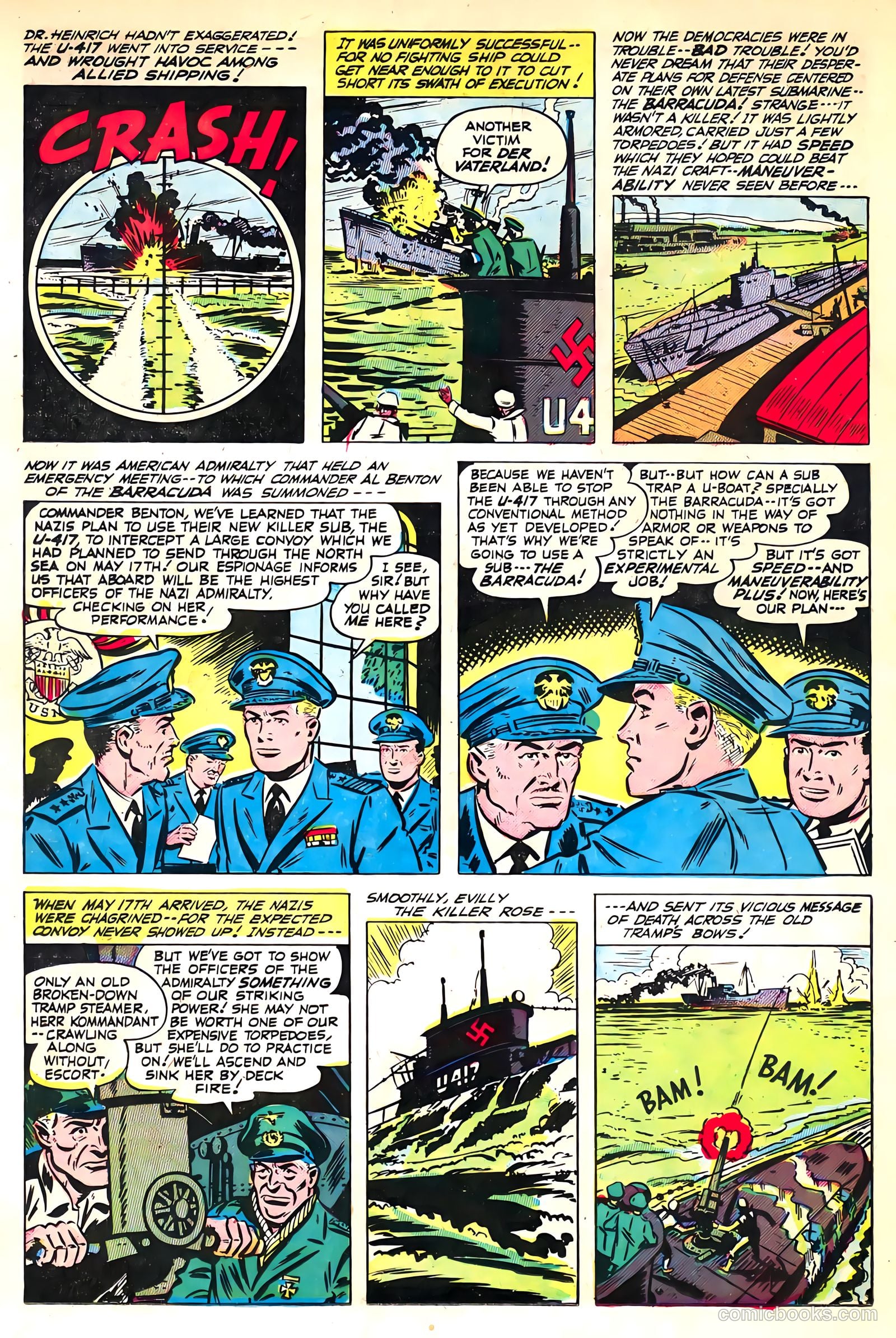 Commander Battle and the Atomic Sub #3 — page 16 of 36