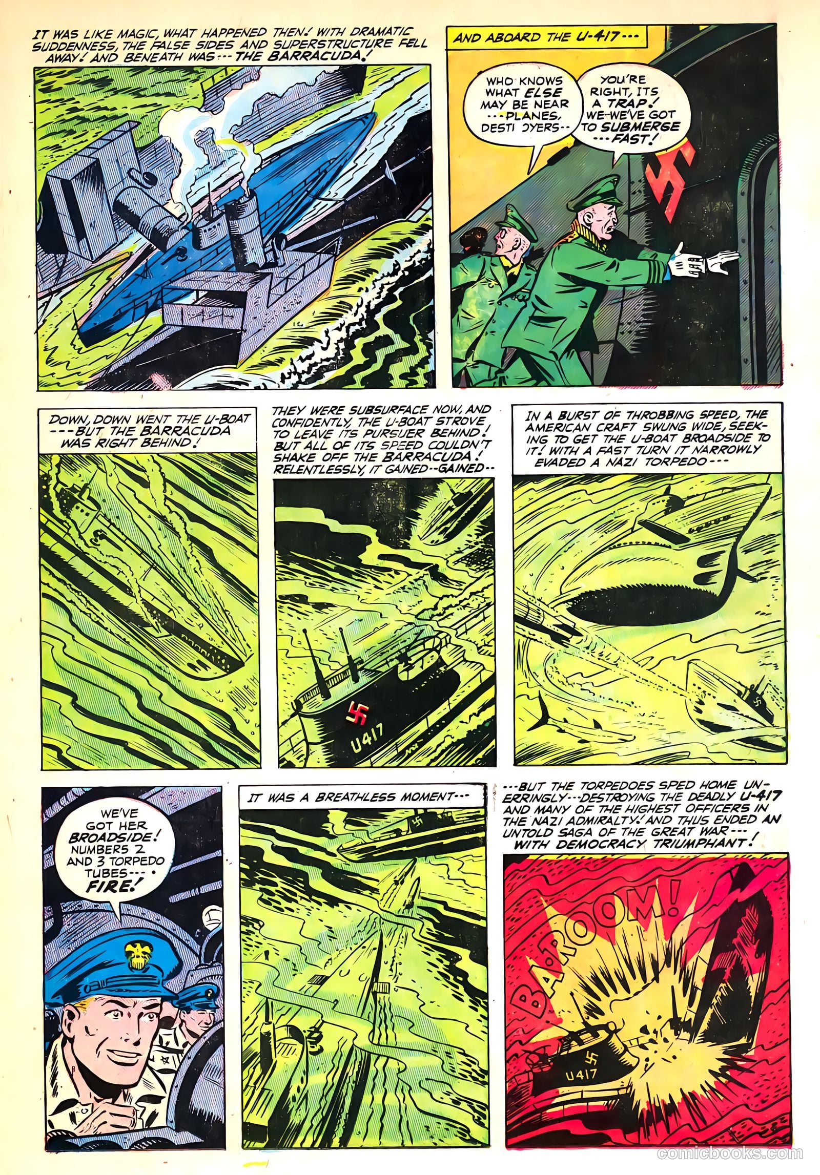 Commander Battle and the Atomic Sub #3 — page 17 of 36