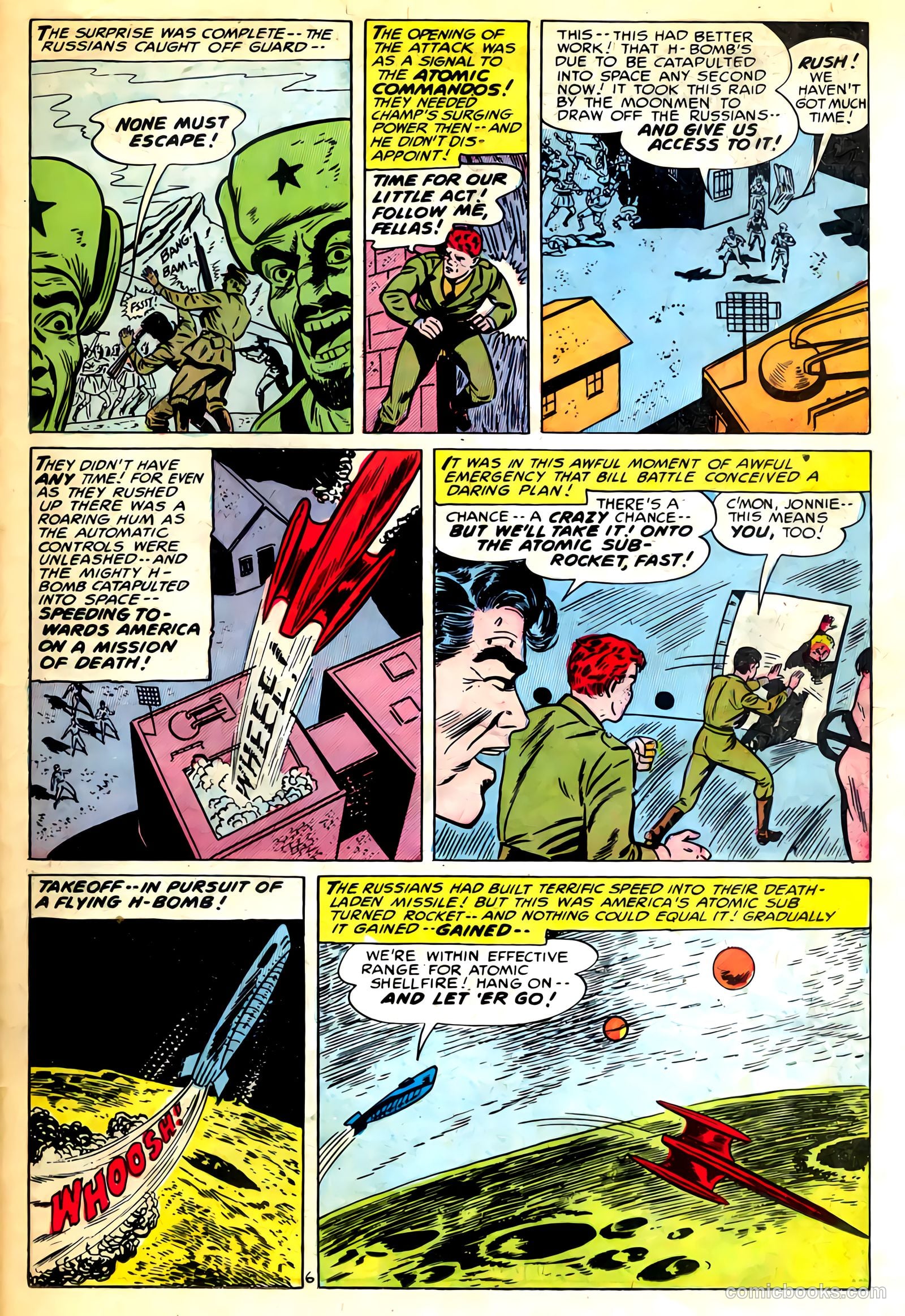 Commander Battle and the Atomic Sub #3 — page 25 of 36