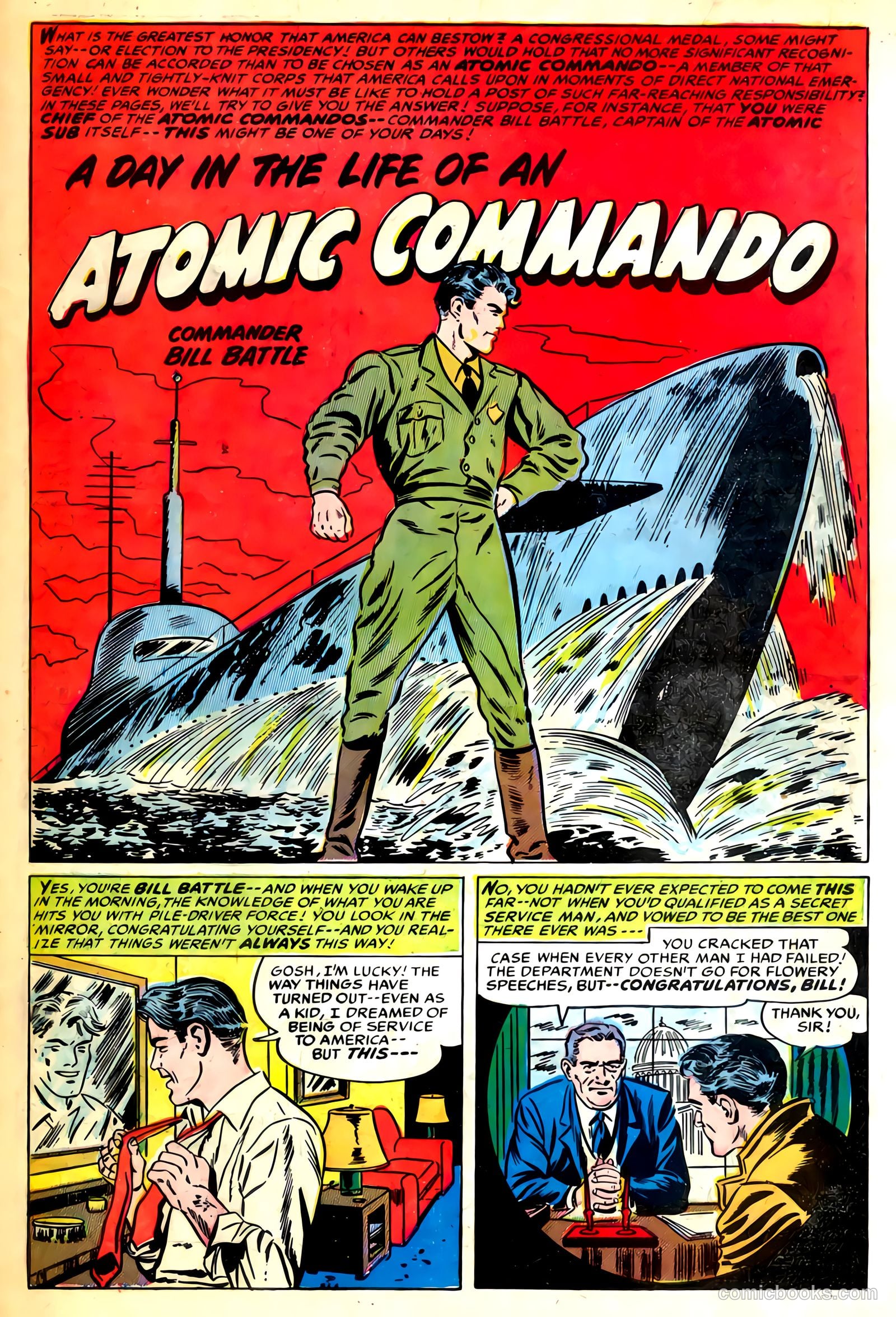 Commander Battle and the Atomic Sub #3 — page 27 of 36