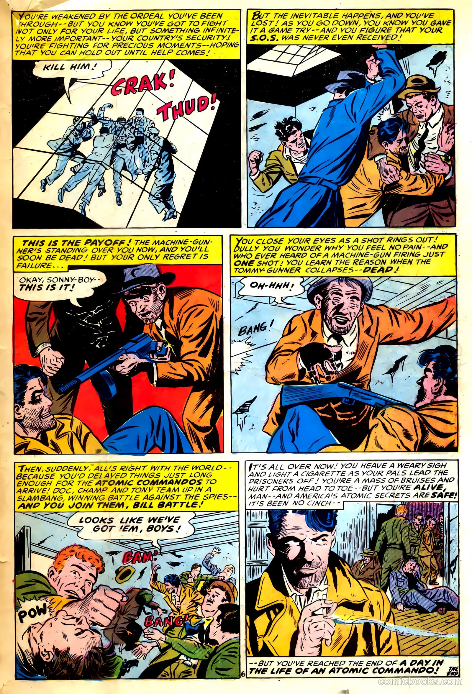 Commander Battle and the Atomic Sub #3 — page 33 of 36
