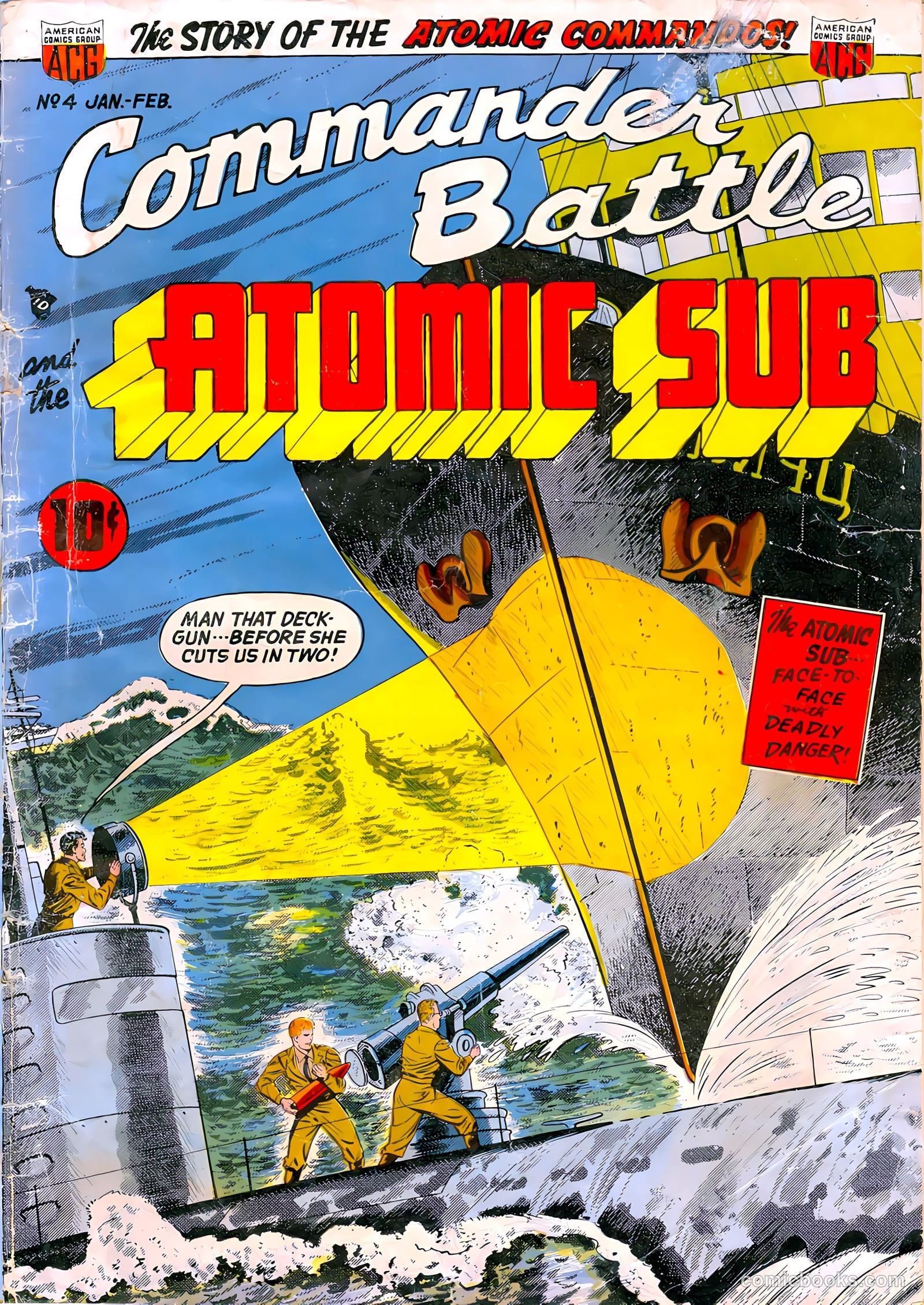 Commander Battle and the Atomic Sub #4 — page 1 of 36