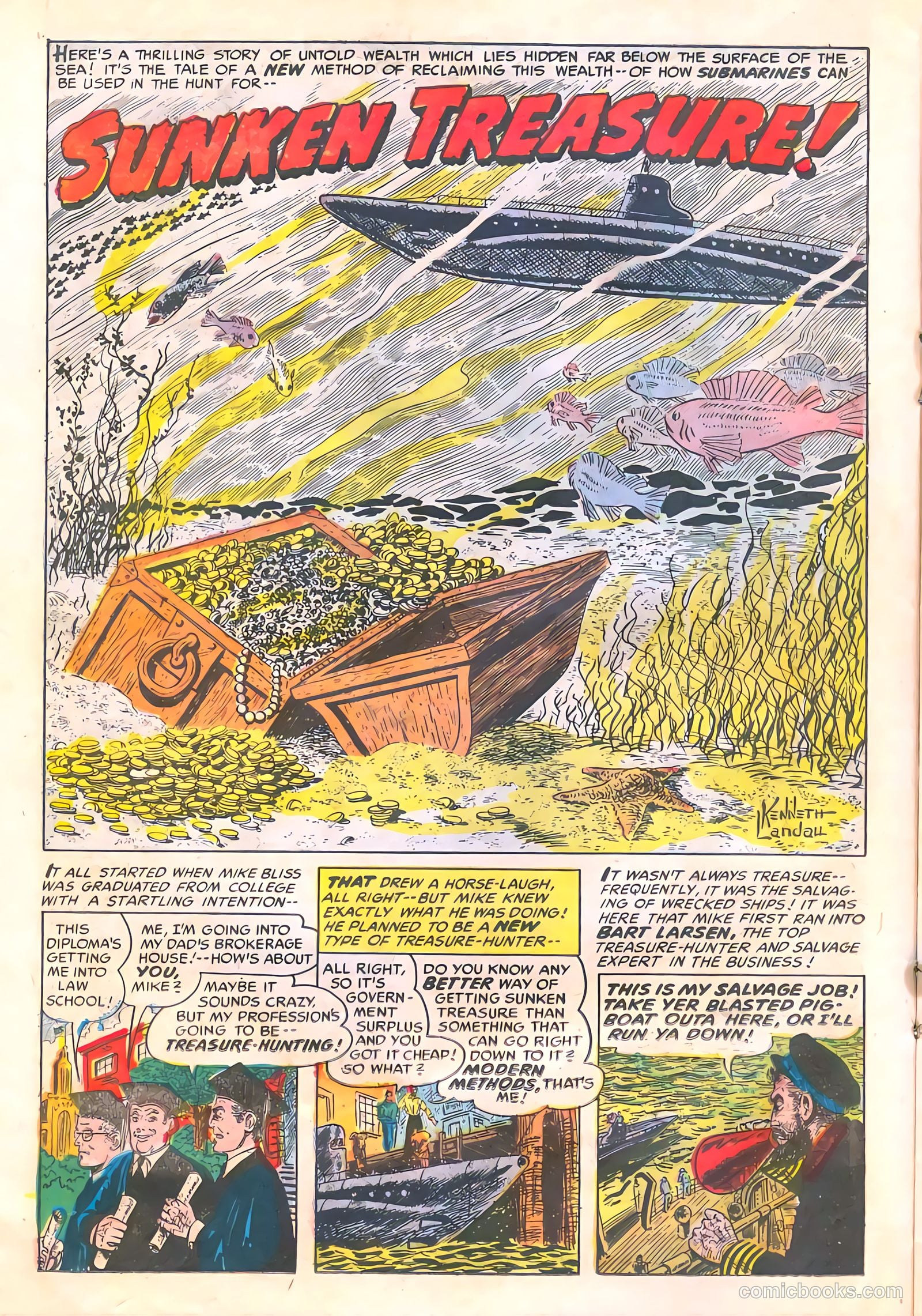 Commander Battle and the Atomic Sub #4 — page 14 of 36