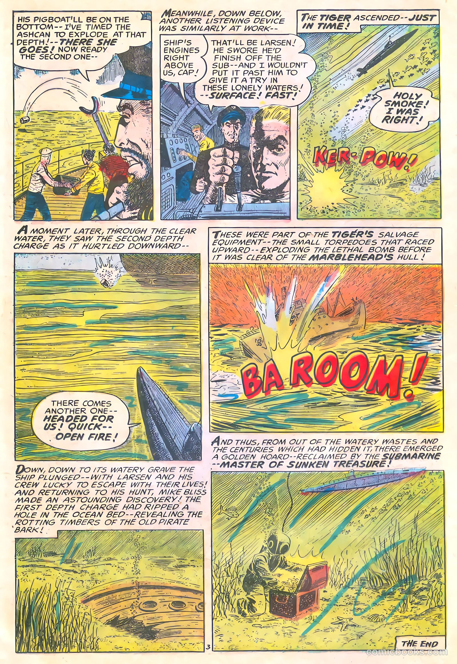 Commander Battle and the Atomic Sub #4 — page 16 of 36