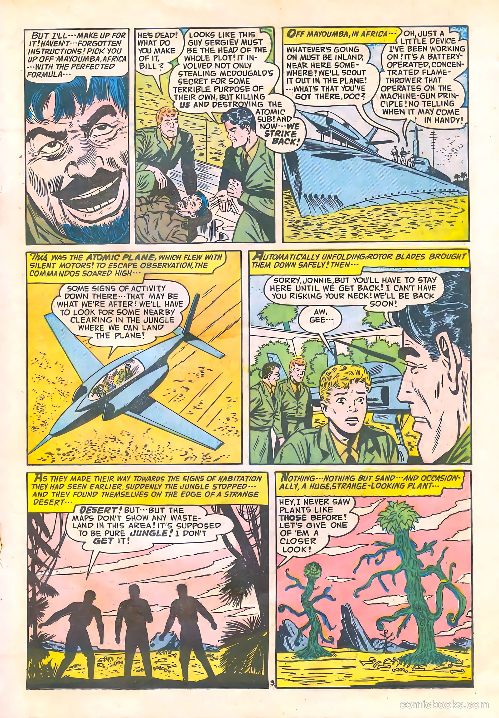 Commander Battle and the Atomic Sub #4 — page 19 of 36