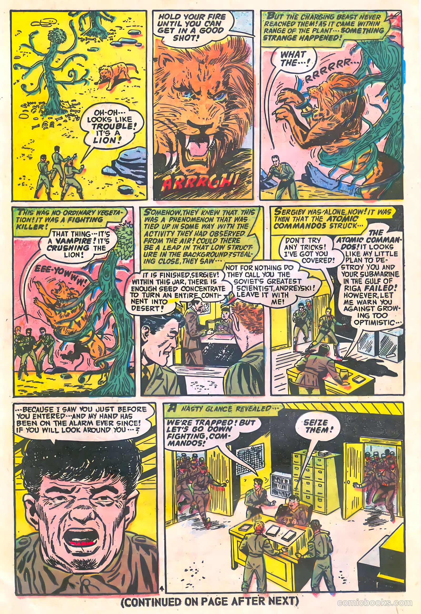 Commander Battle and the Atomic Sub #4 — page 20 of 36