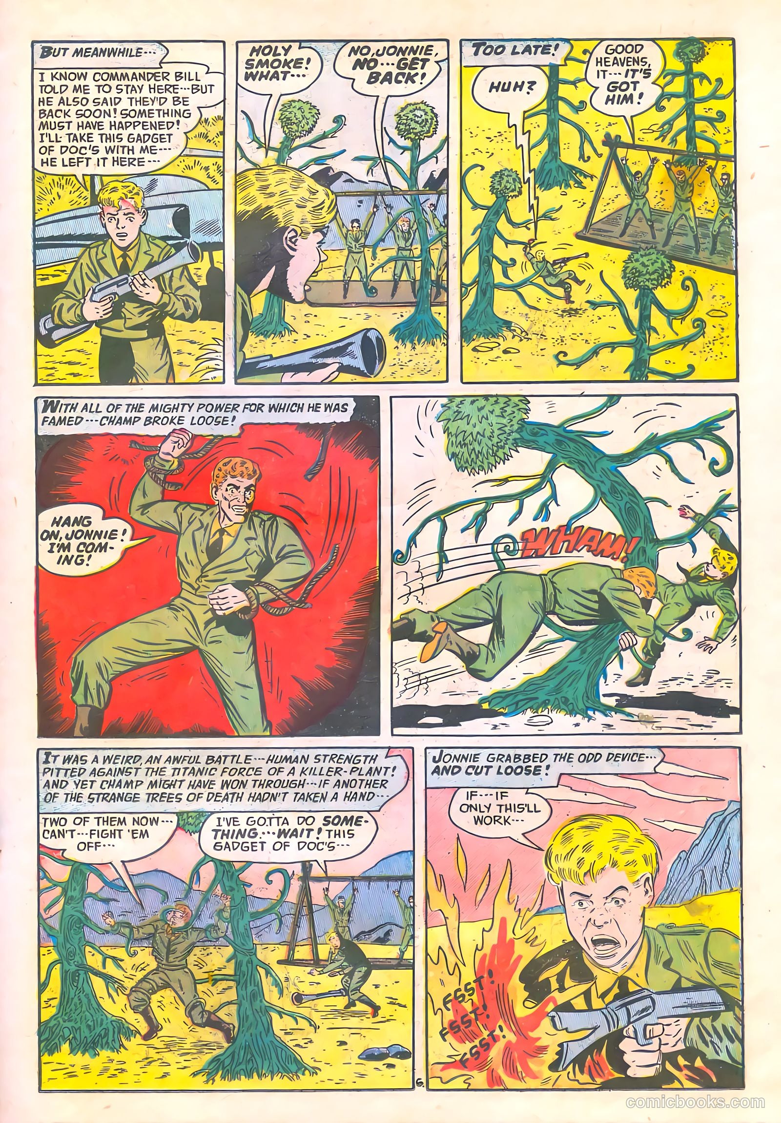 Commander Battle and the Atomic Sub #4 — page 23 of 36