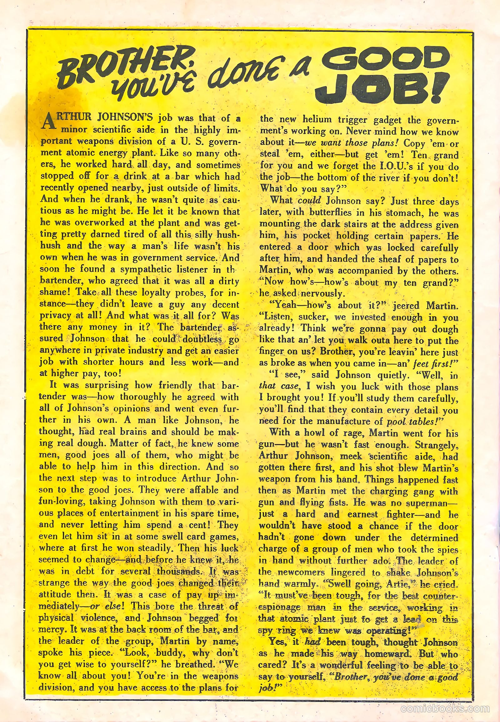 Commander Battle and the Atomic Sub #4 — page 26 of 36