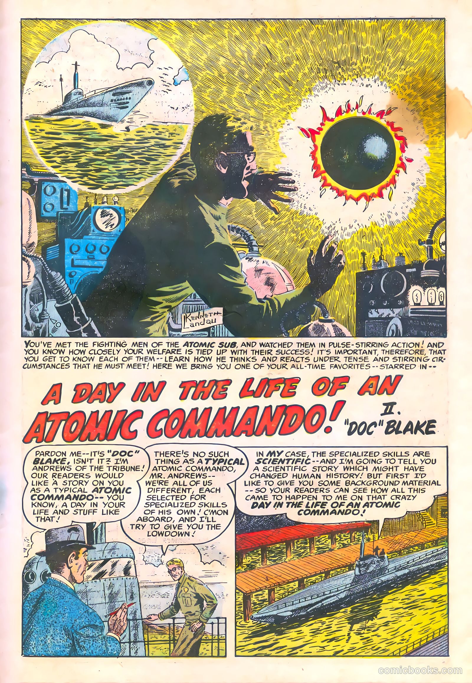 Commander Battle and the Atomic Sub #4 — page 27 of 36