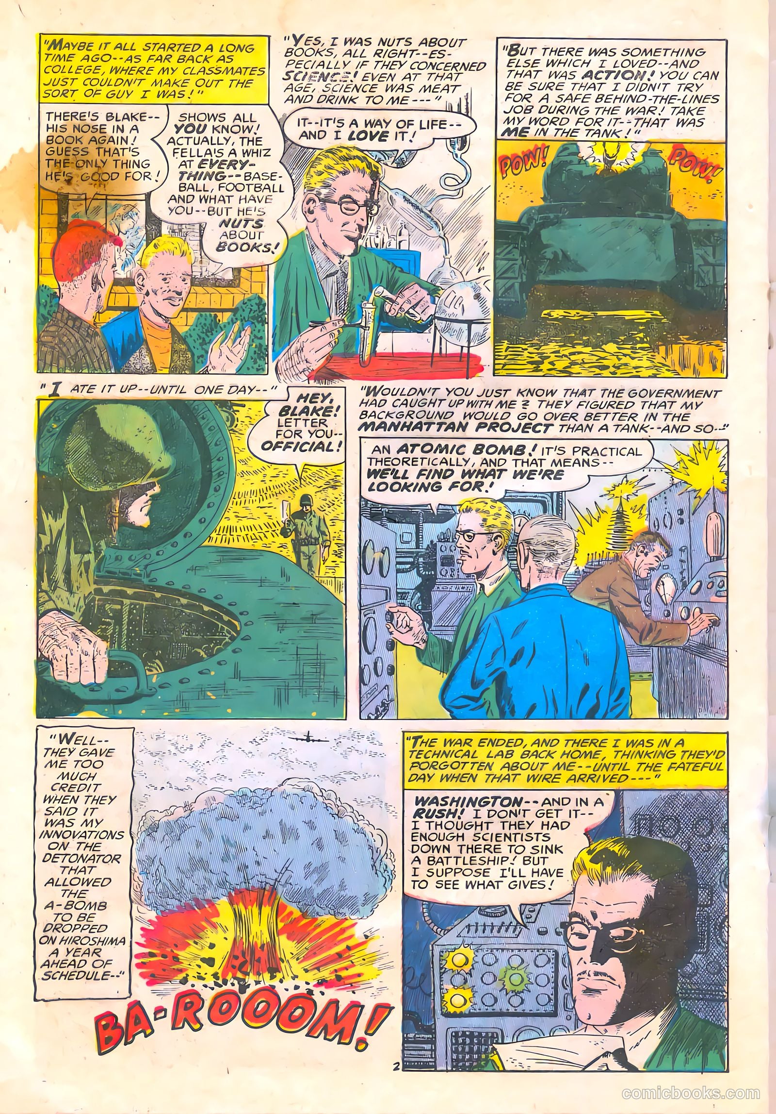 Commander Battle and the Atomic Sub #4 — page 28 of 36