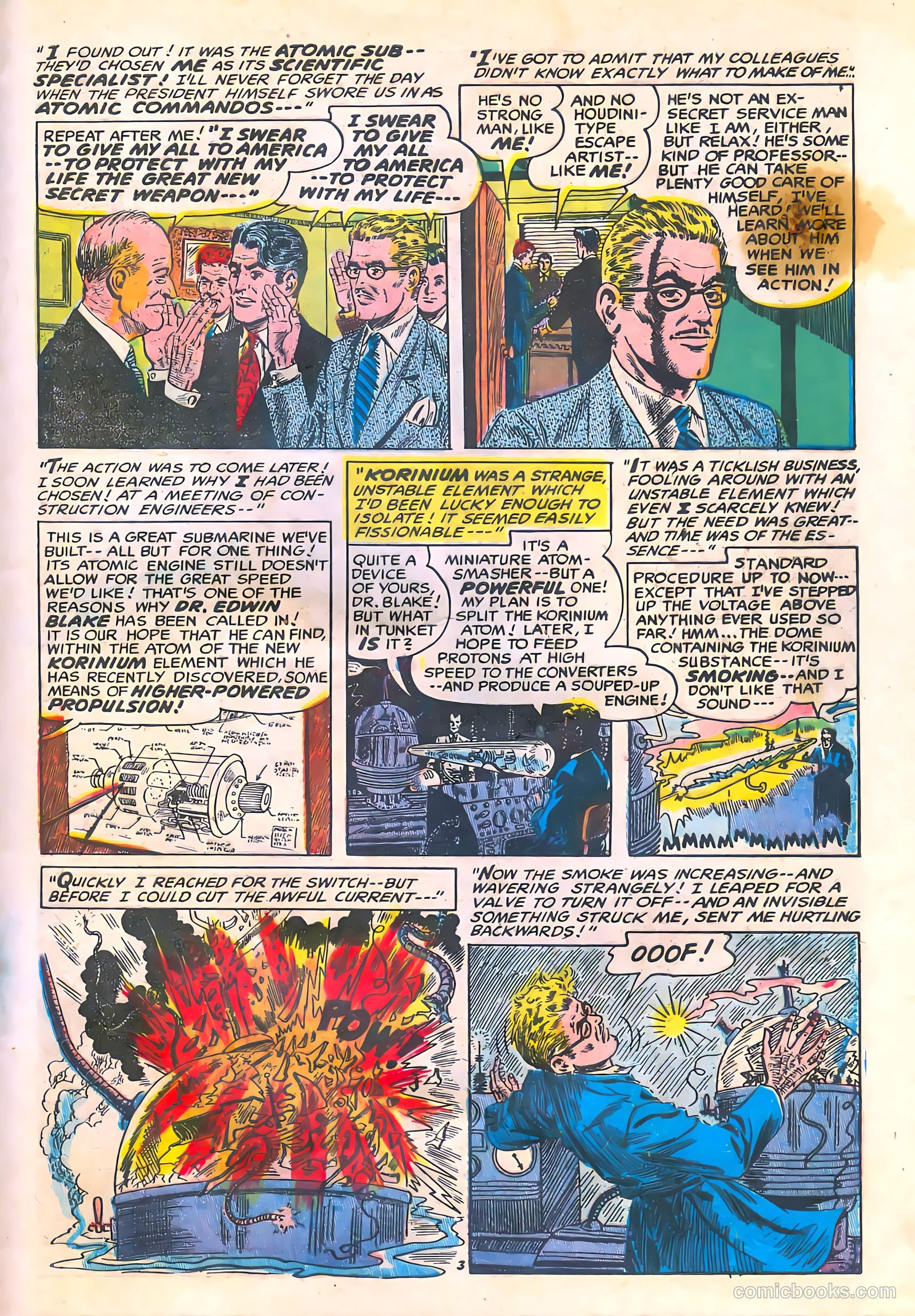 Commander Battle and the Atomic Sub #4 — page 29 of 36