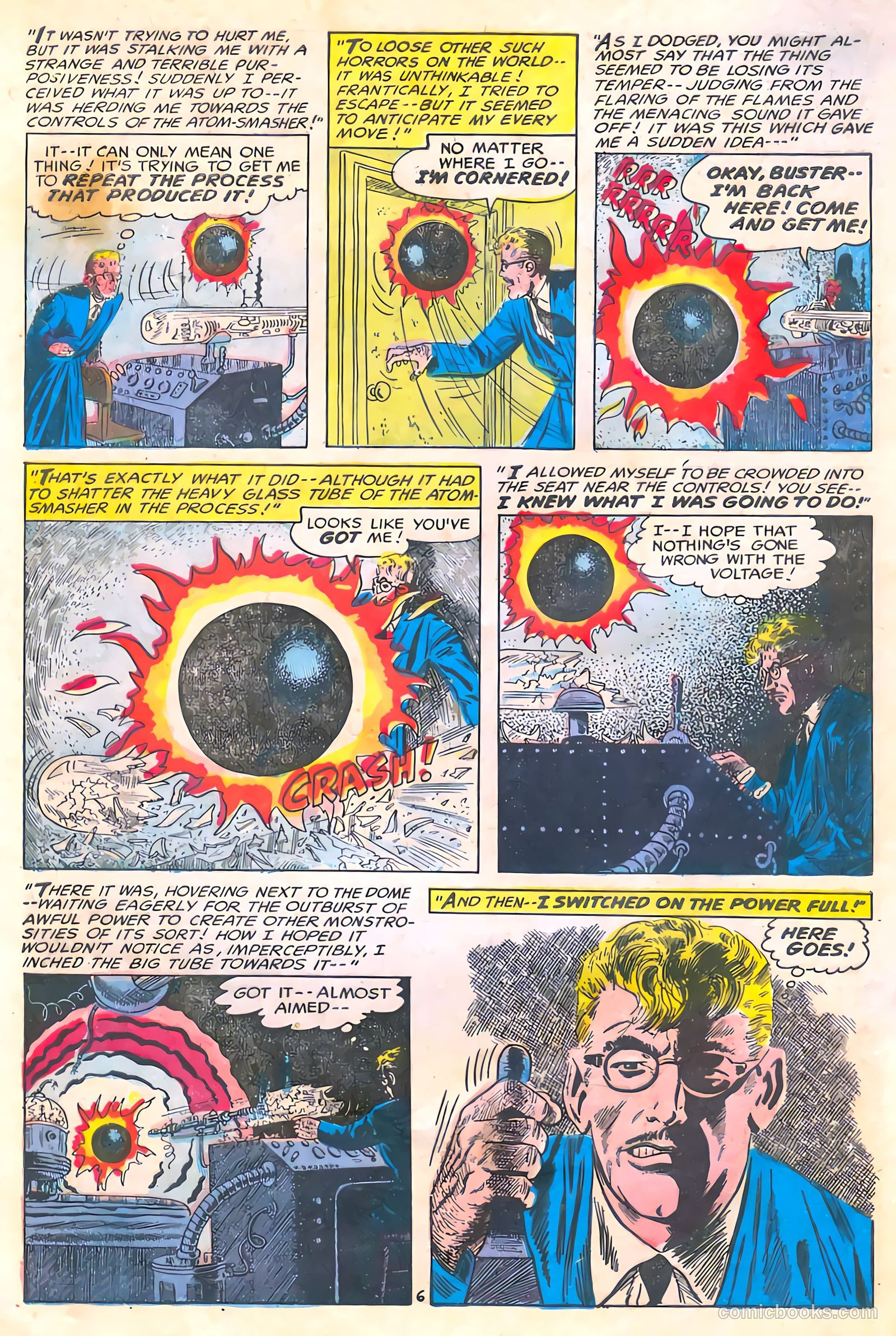 Commander Battle and the Atomic Sub #4 — page 32 of 36