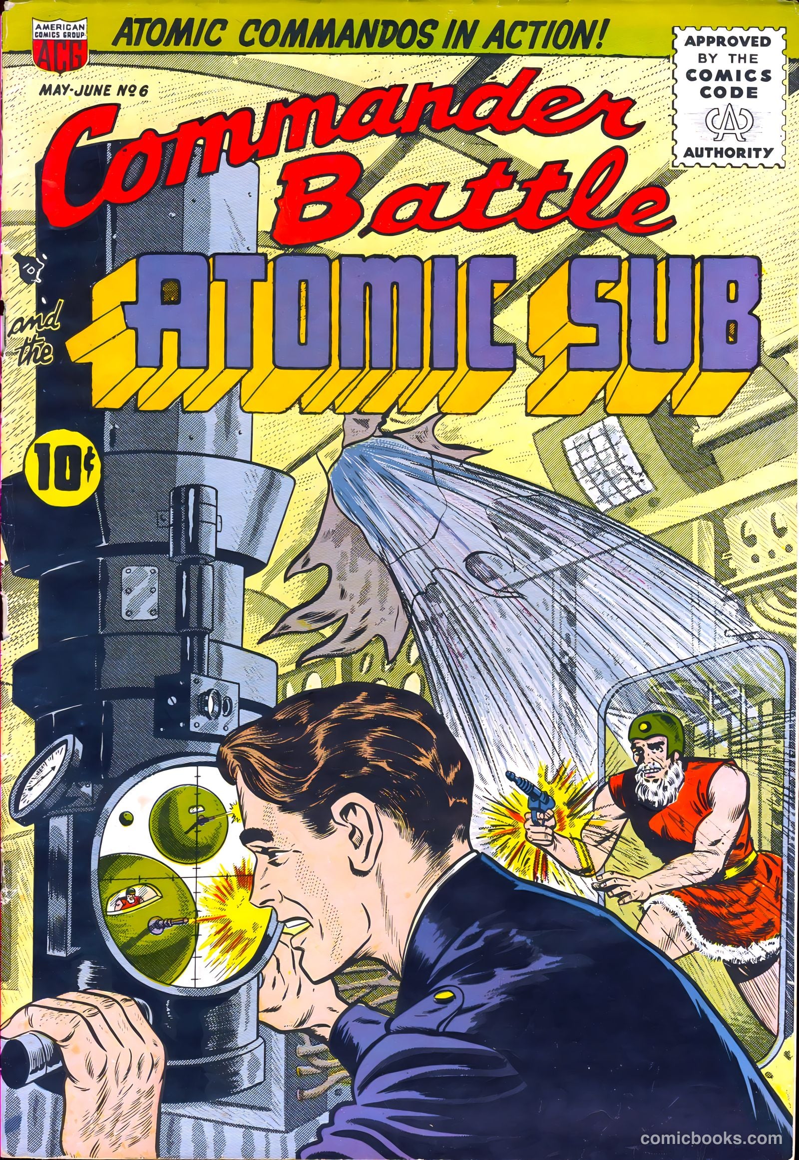 Commander Battle and the Atomic Sub #6 — page 1 of 36