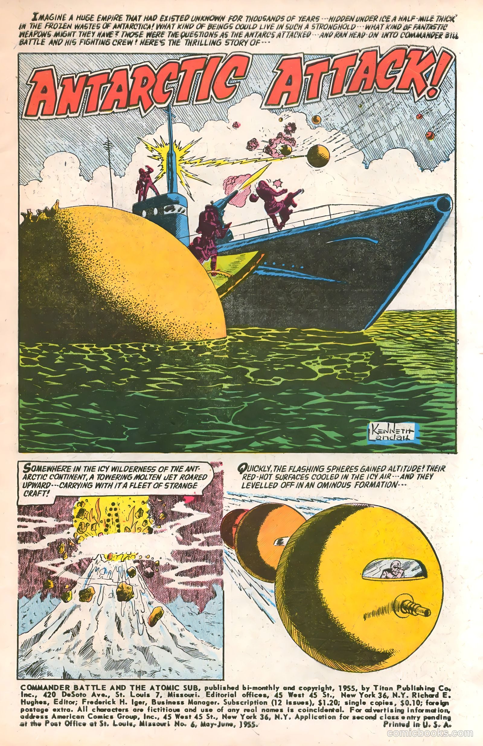 Commander Battle and the Atomic Sub #6 — page 3 of 36