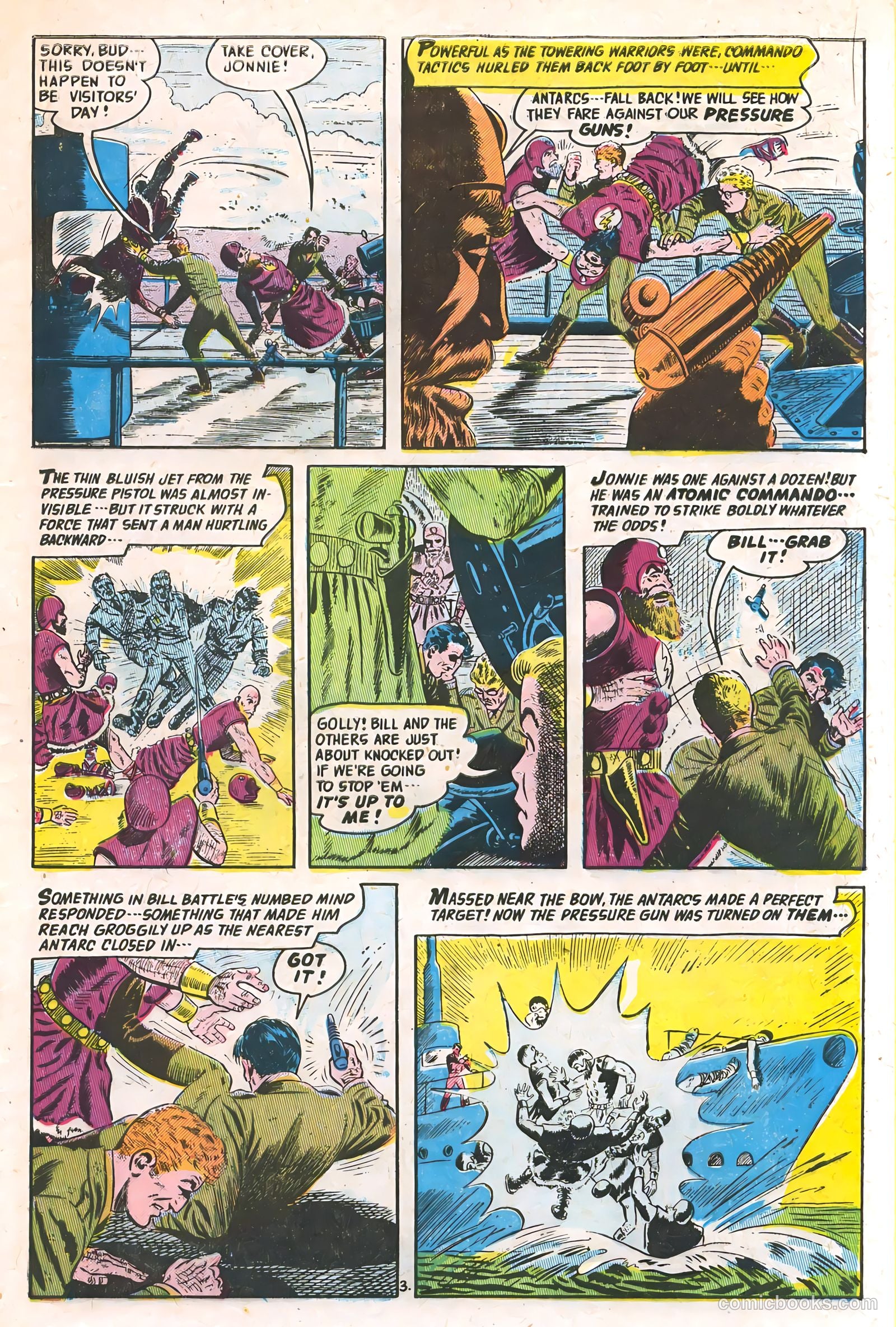 Commander Battle and the Atomic Sub #6 — page 5 of 36