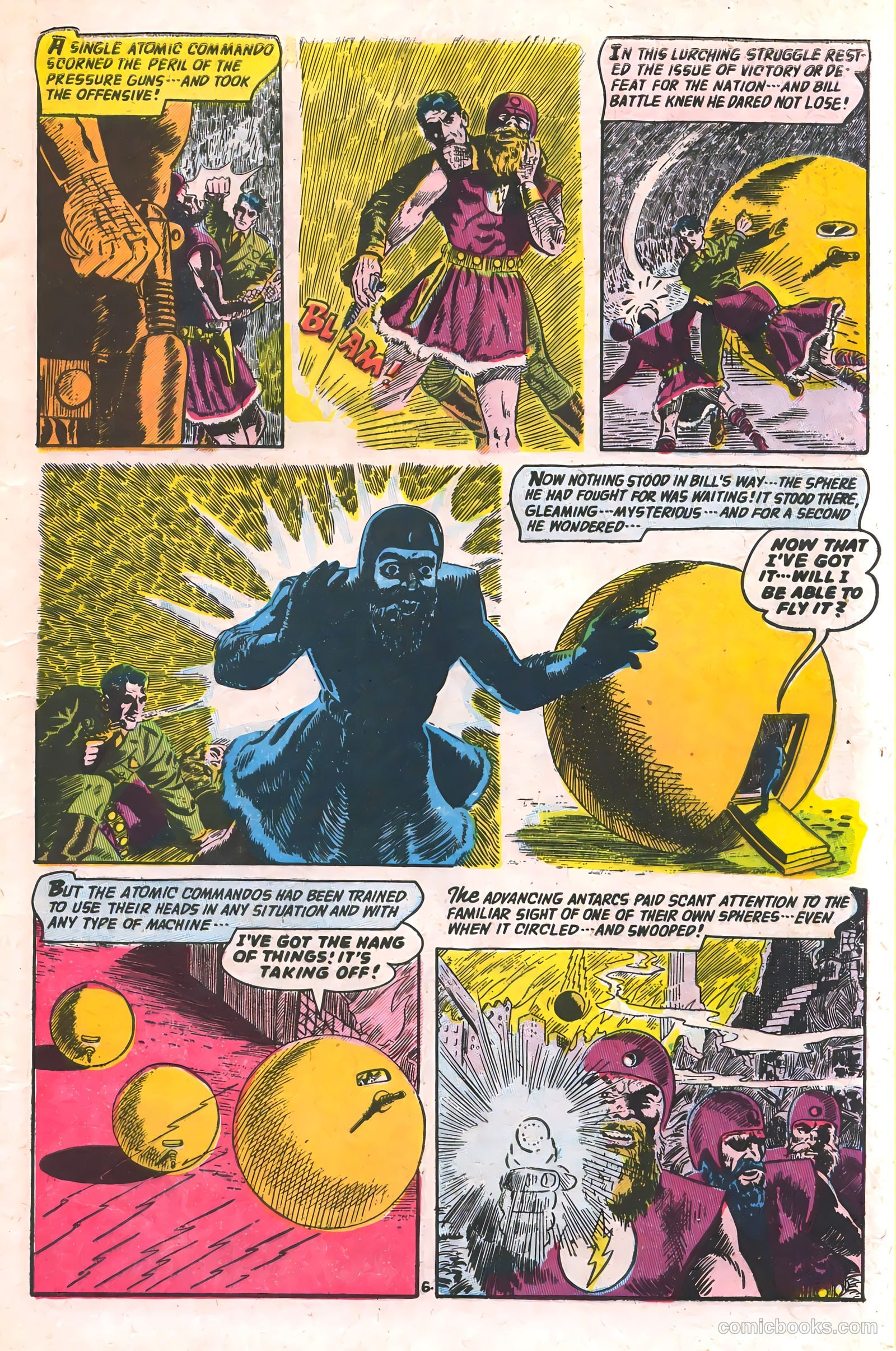 Commander Battle and the Atomic Sub #6 — page 9 of 36