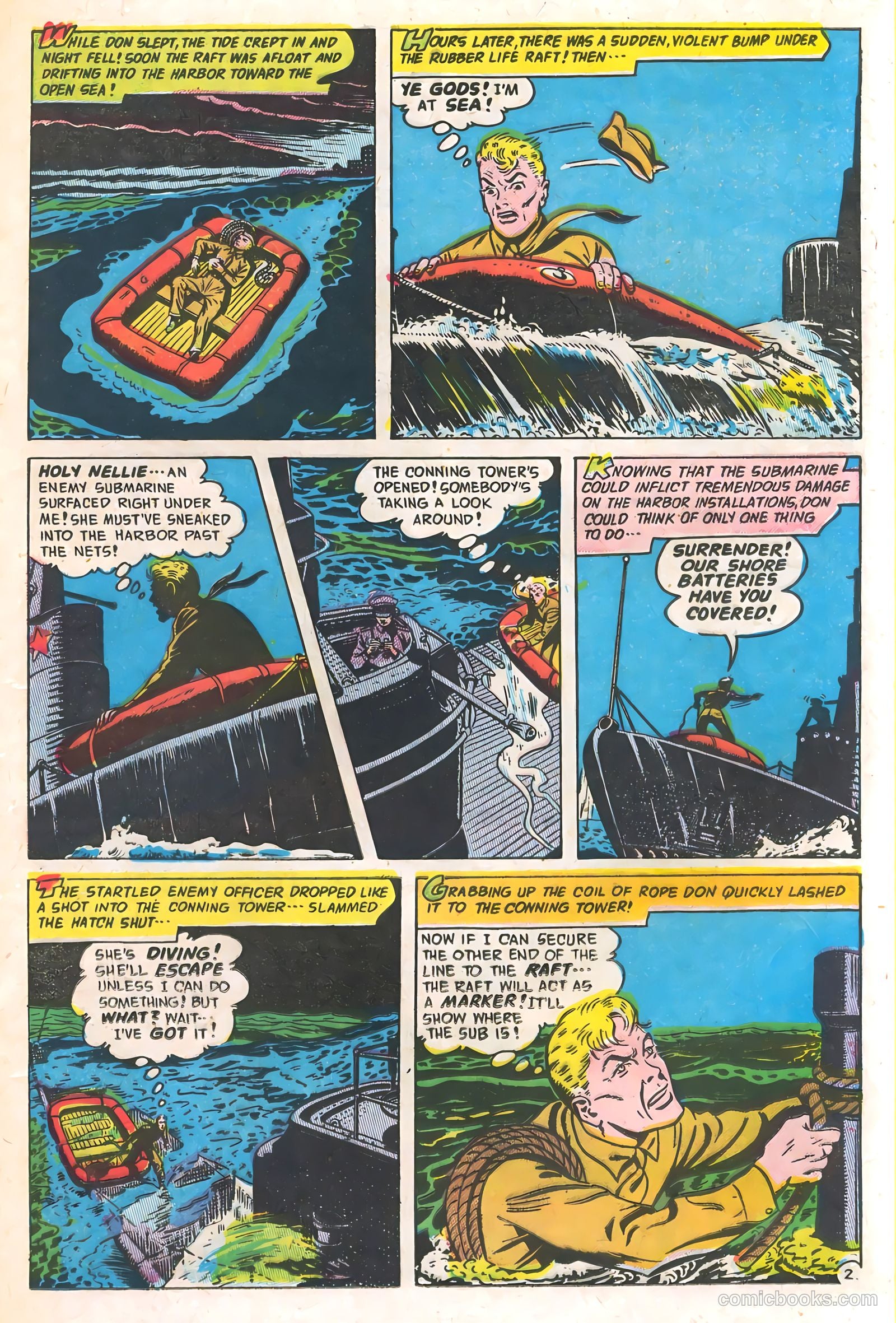 Commander Battle and the Atomic Sub #6 — page 13 of 36