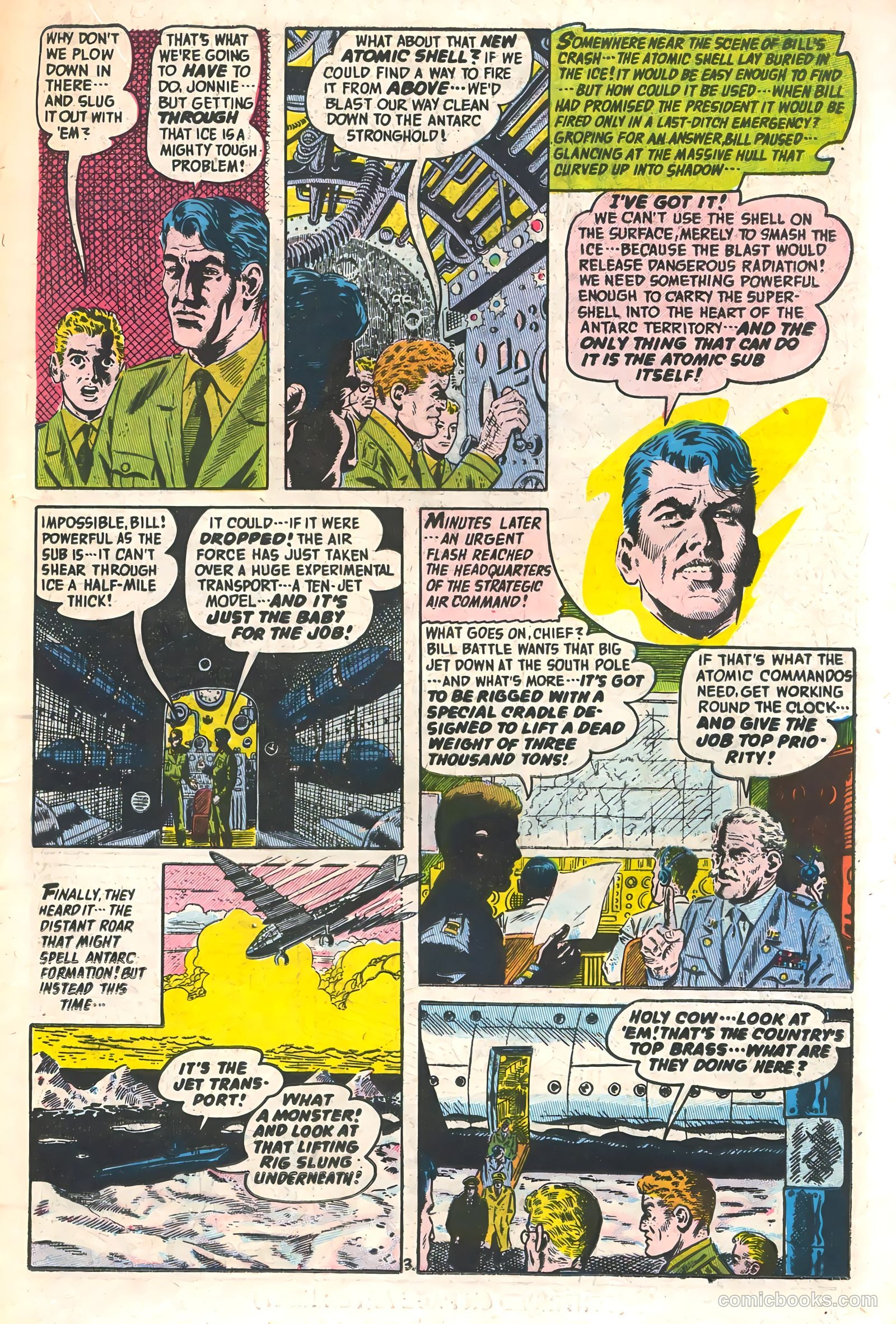 Commander Battle and the Atomic Sub #6 — page 19 of 36