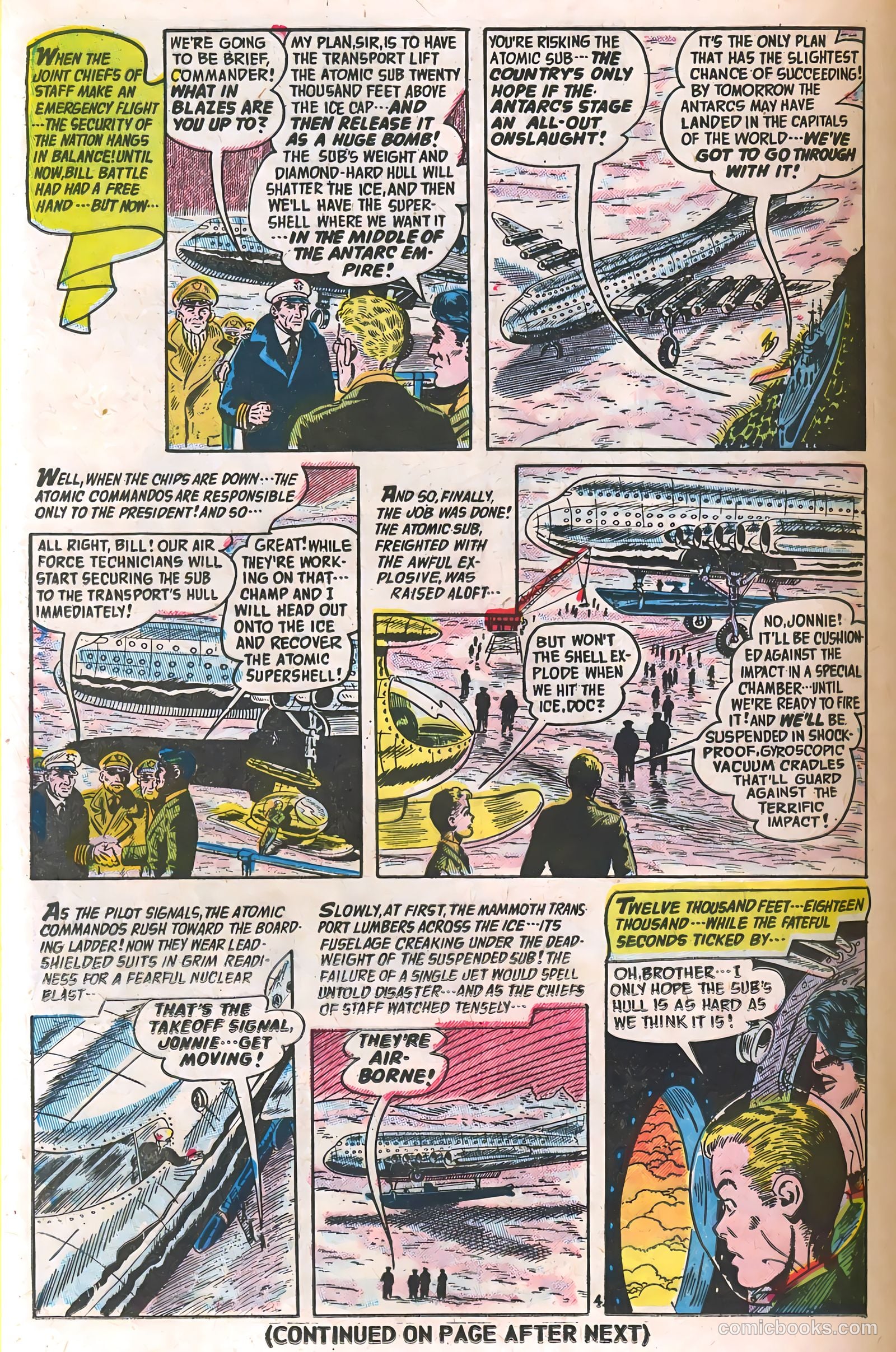 Commander Battle and the Atomic Sub #6 — page 20 of 36