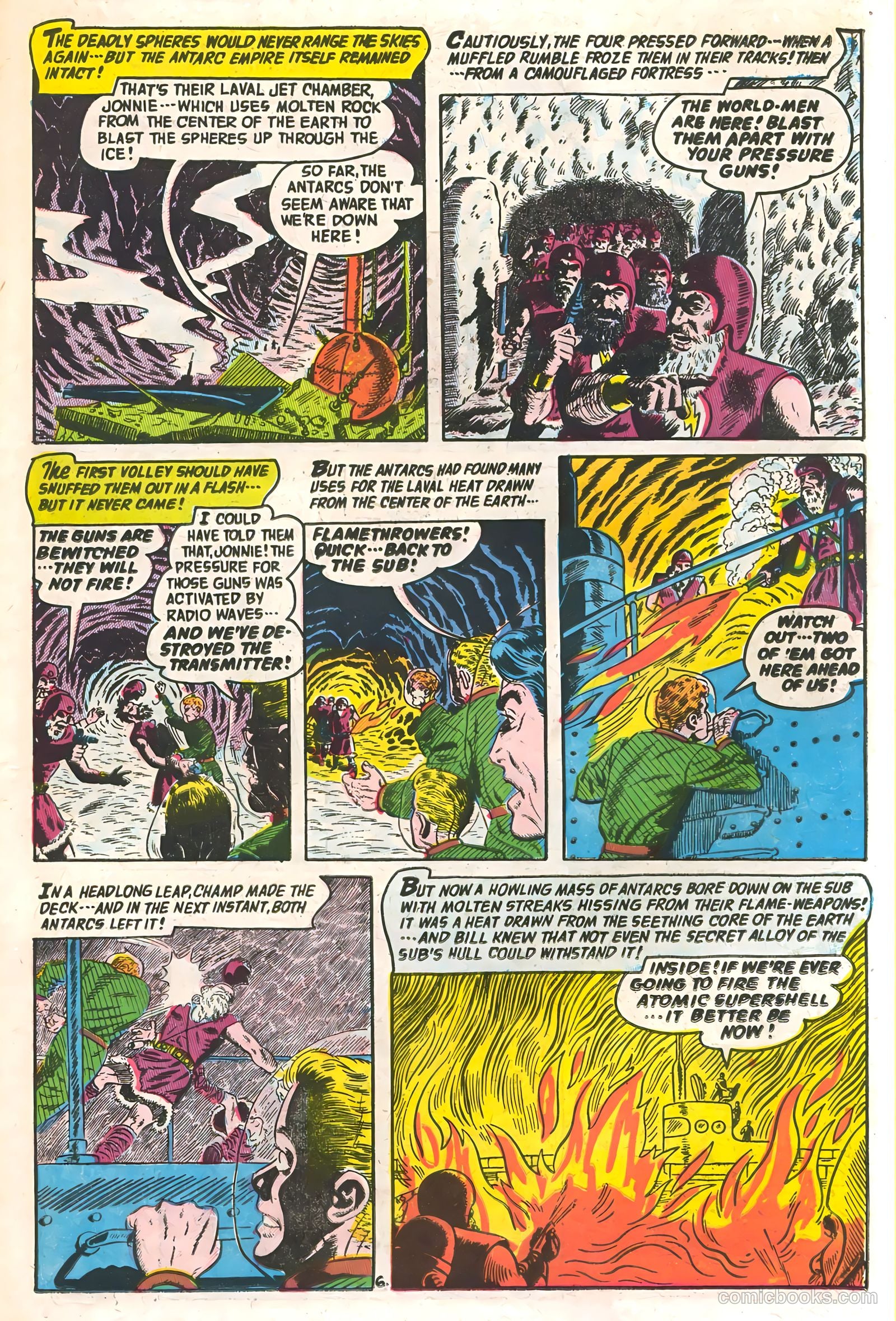 Commander Battle and the Atomic Sub #6 — page 23 of 36