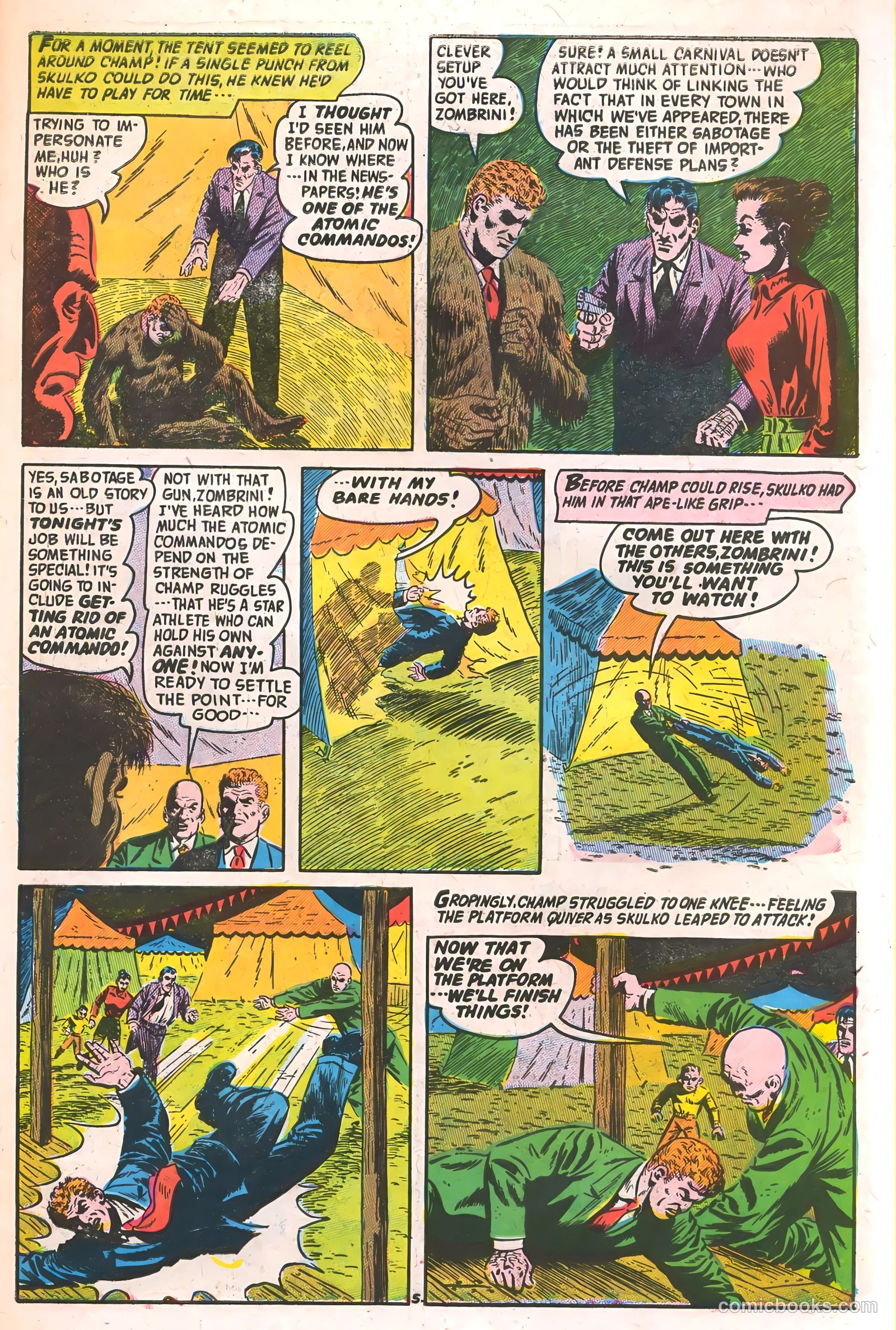 Commander Battle and the Atomic Sub #6 — page 31 of 36
