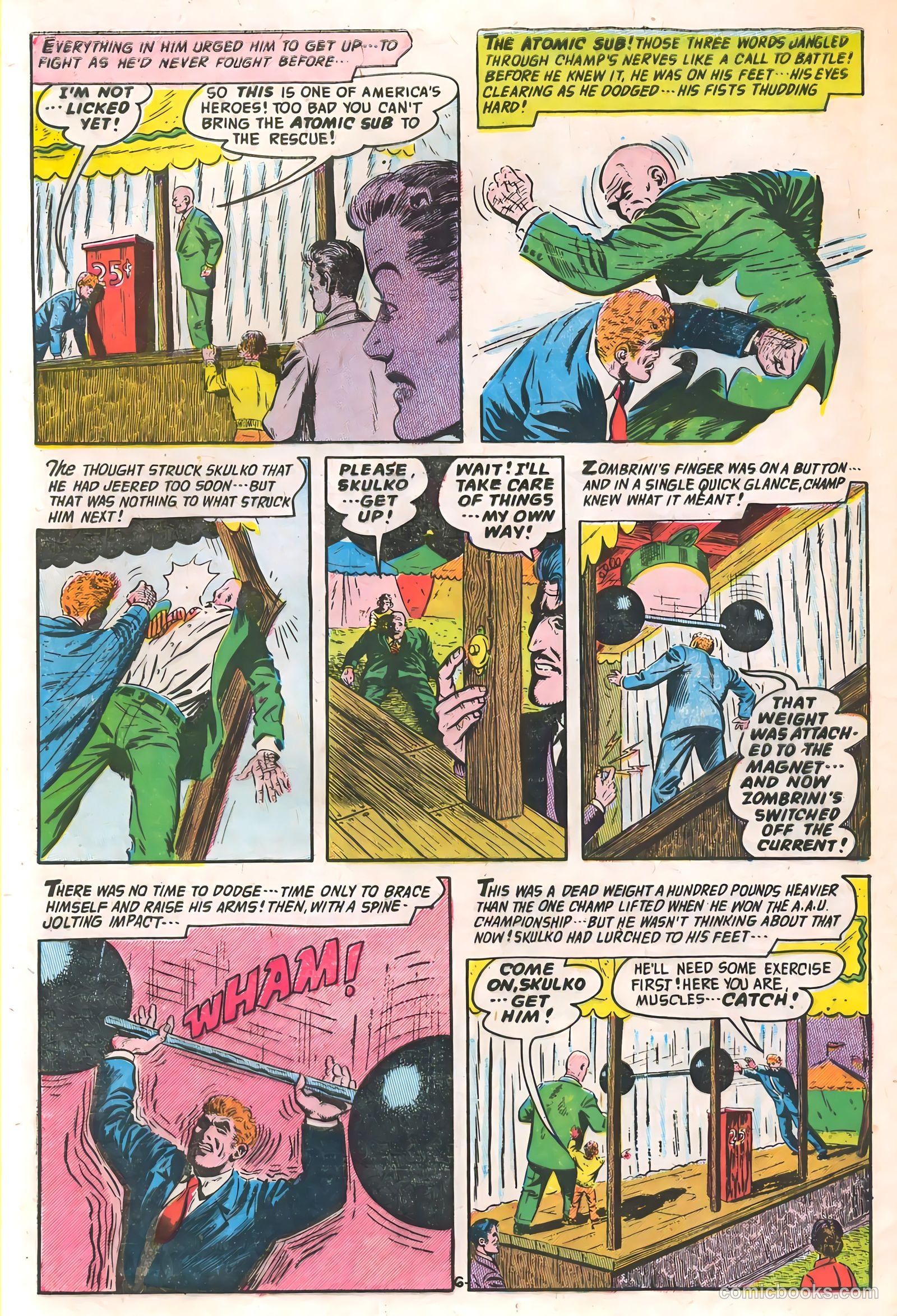 Commander Battle and the Atomic Sub #6 — page 32 of 36