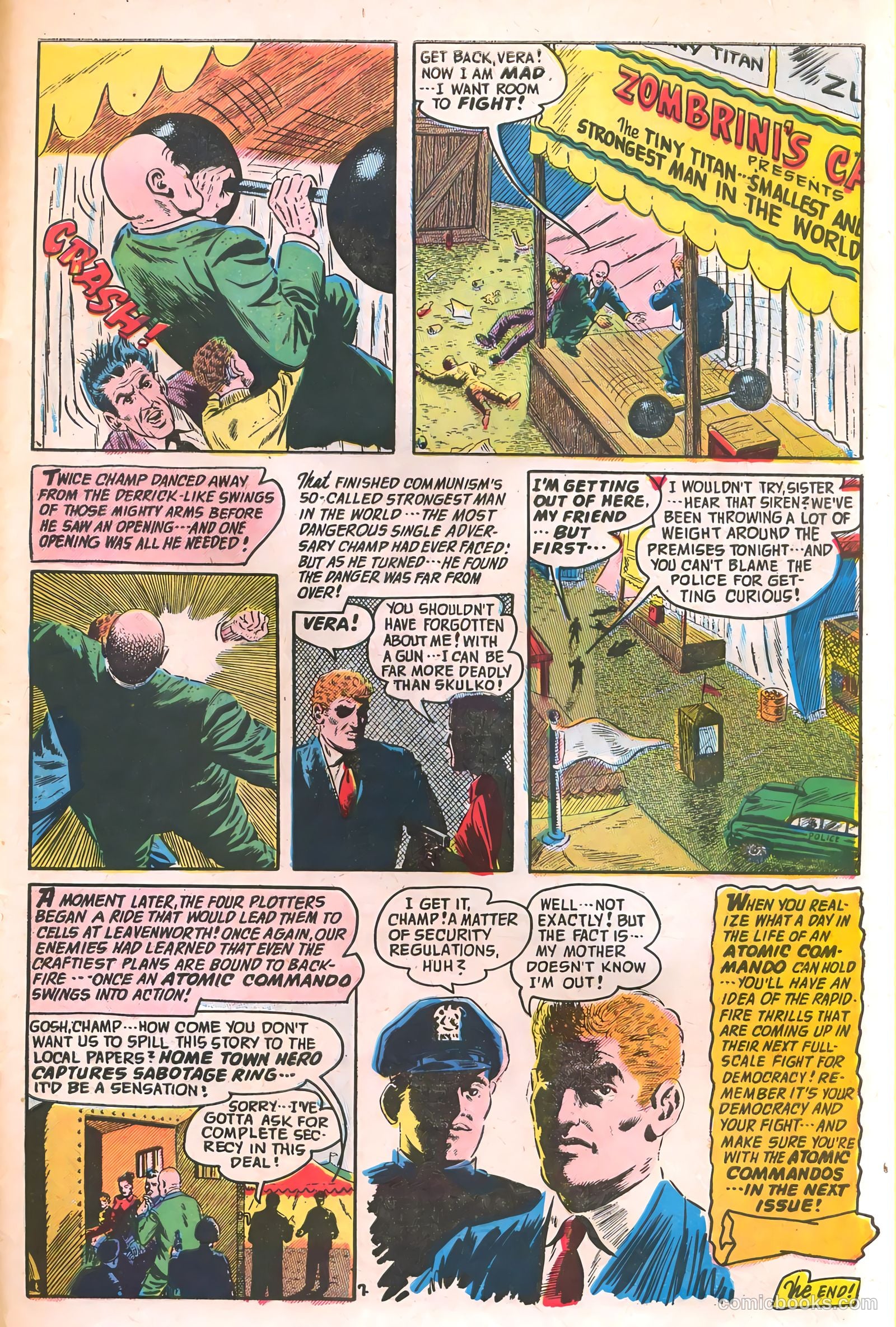 Commander Battle and the Atomic Sub #6 — page 33 of 36