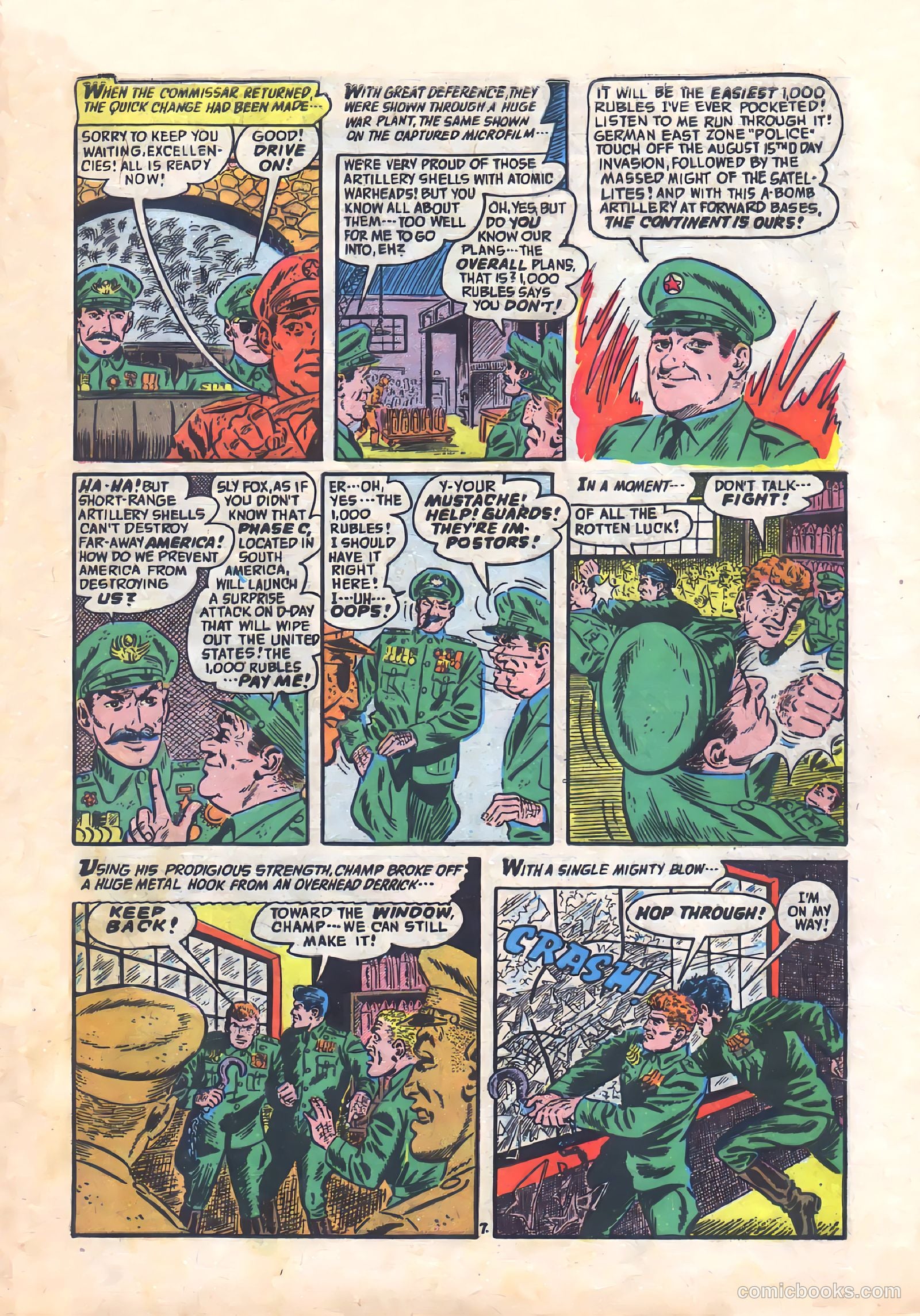 Commander Battle and the Atomic Sub #7 — page 9 of 36