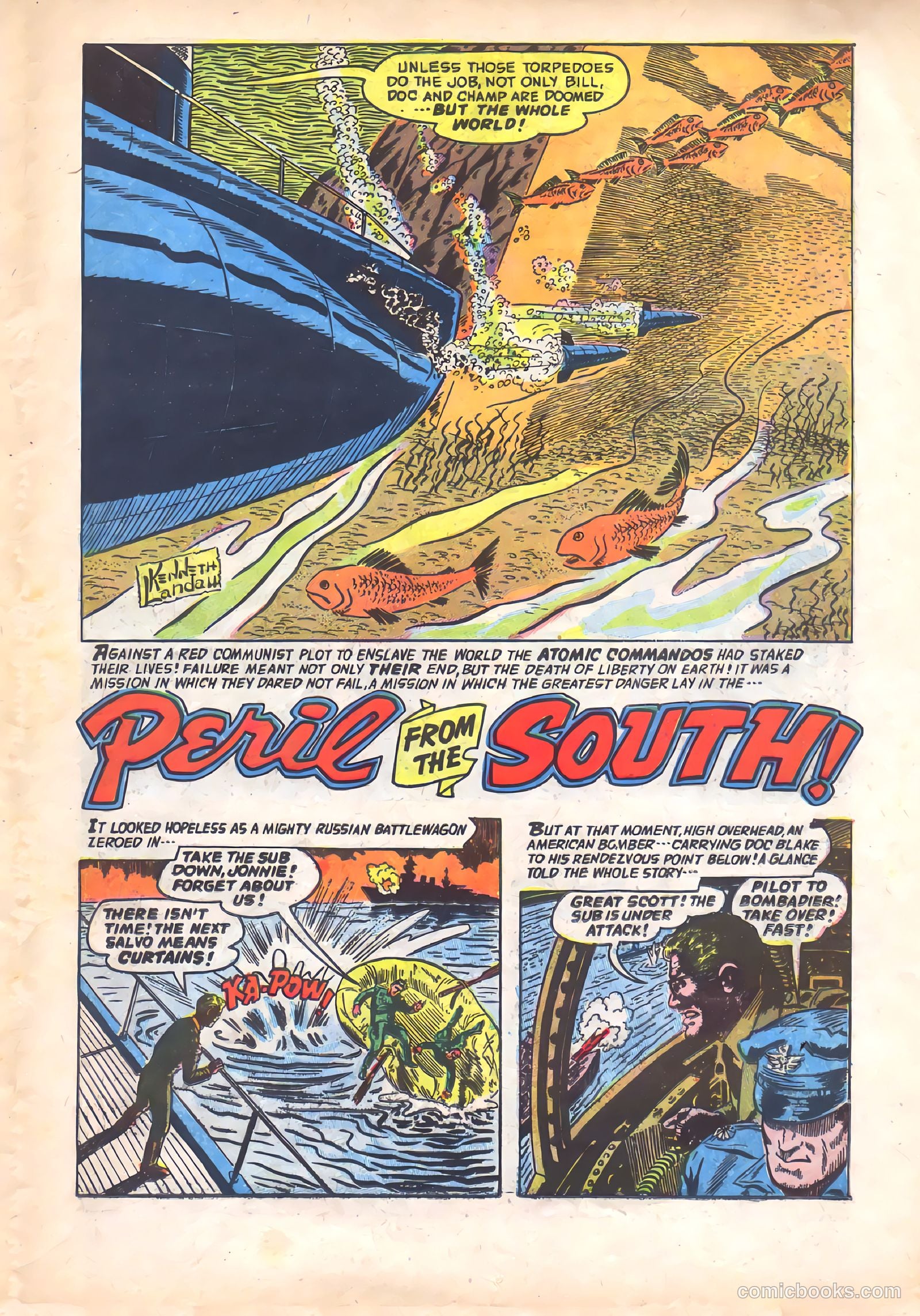 Commander Battle and the Atomic Sub #7 — page 15 of 36