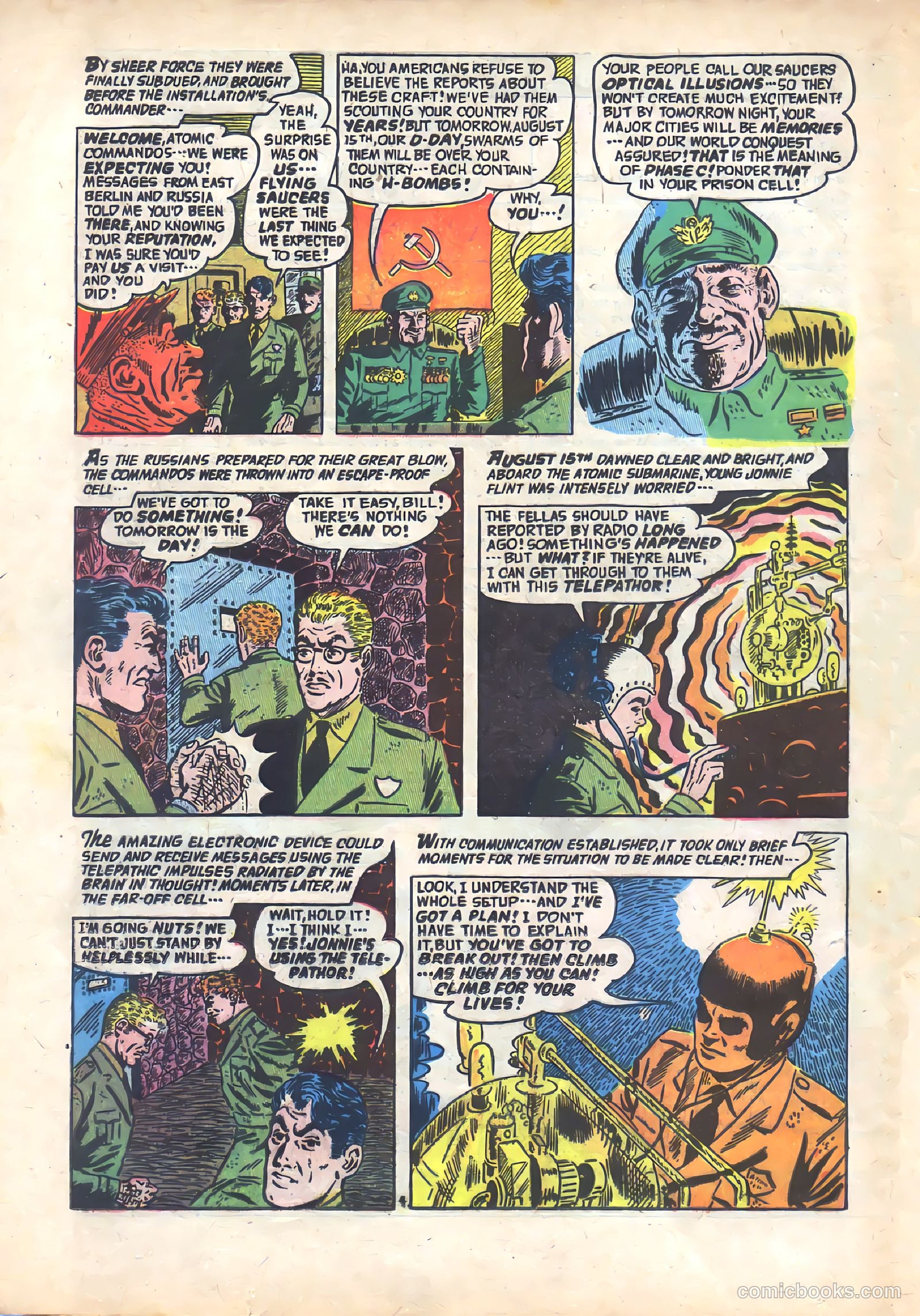 Commander Battle and the Atomic Sub #7 — page 20 of 36