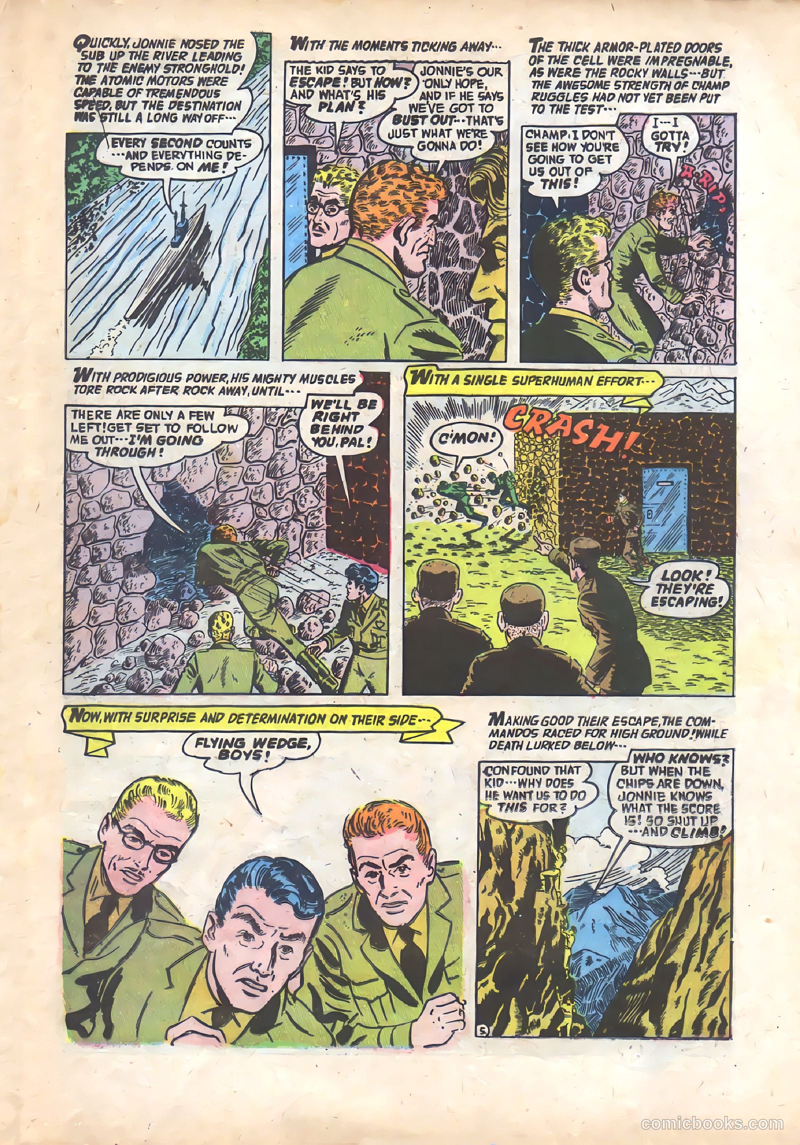 Commander Battle and the Atomic Sub #7 — page 21 of 36