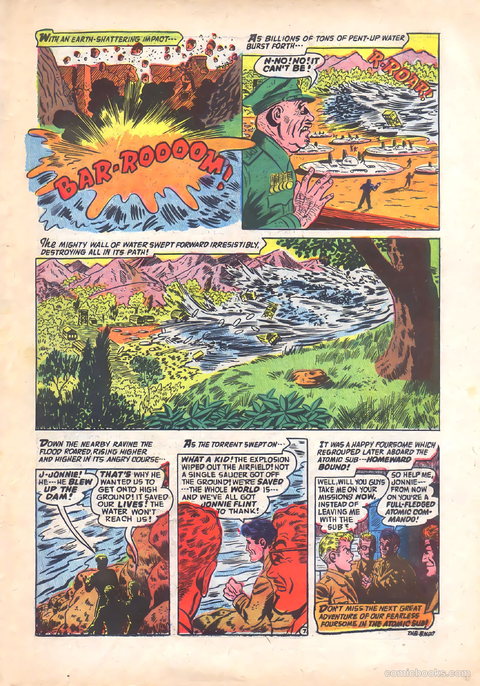 Commander Battle and the Atomic Sub #7 — page 23 of 36
