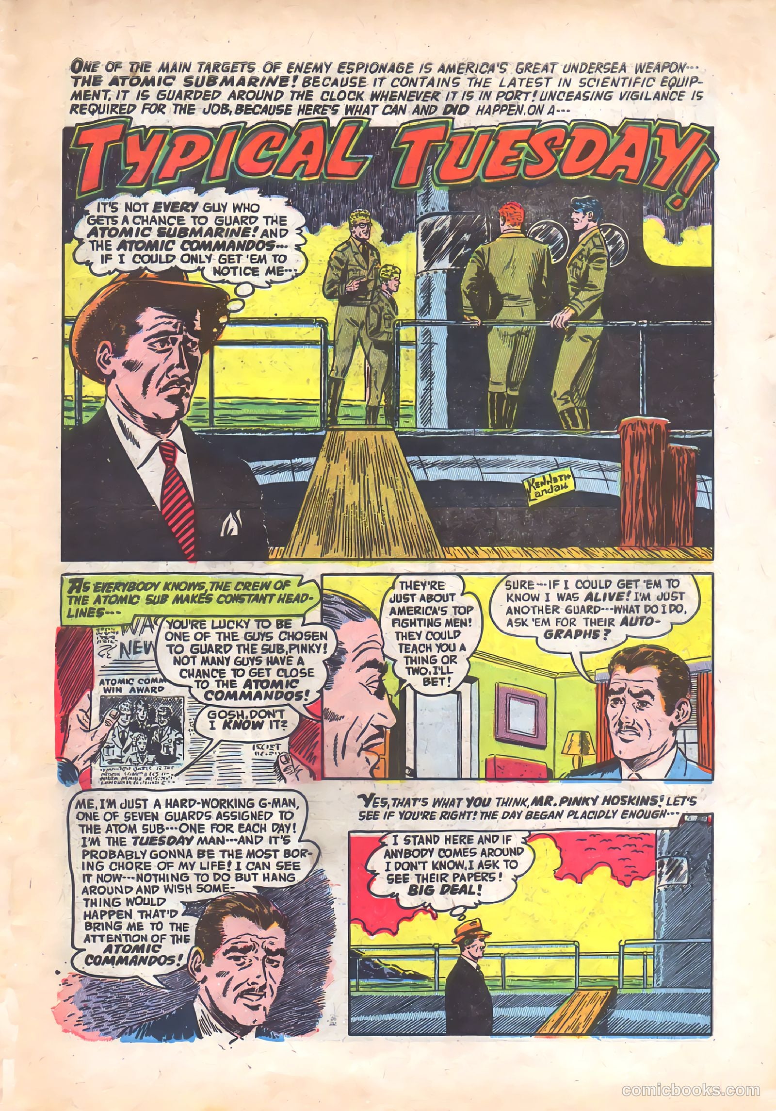 Commander Battle and the Atomic Sub #7 — page 27 of 36