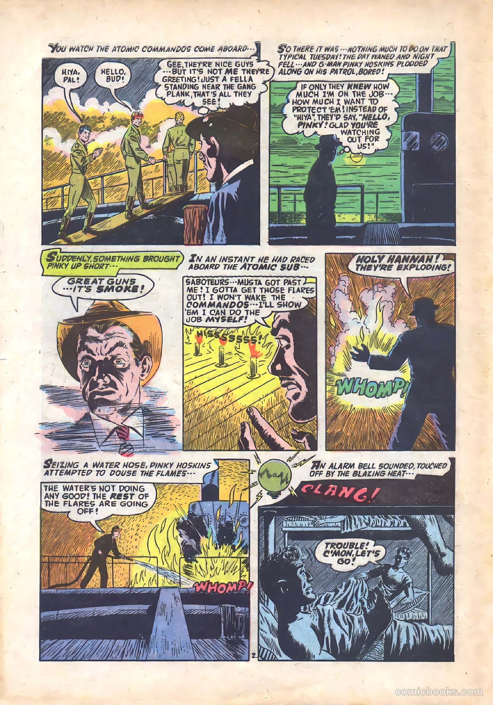 Commander Battle and the Atomic Sub #7 — page 28 of 36
