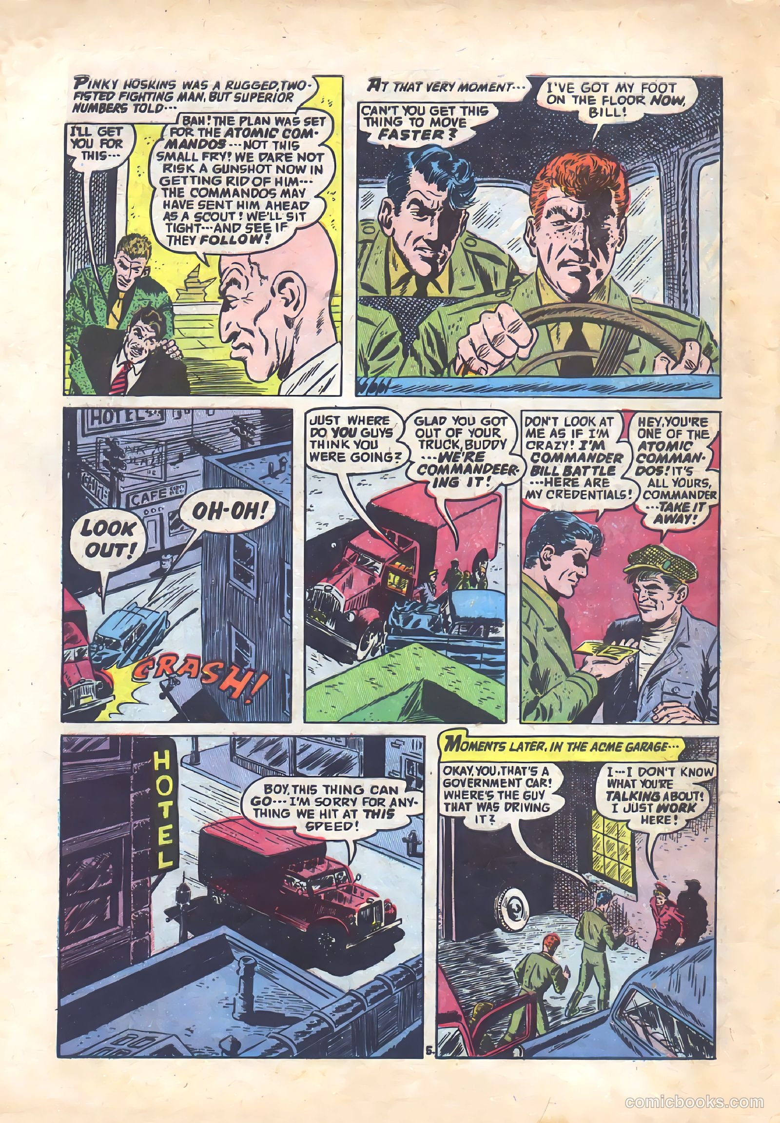 Commander Battle and the Atomic Sub #7 — page 32 of 36