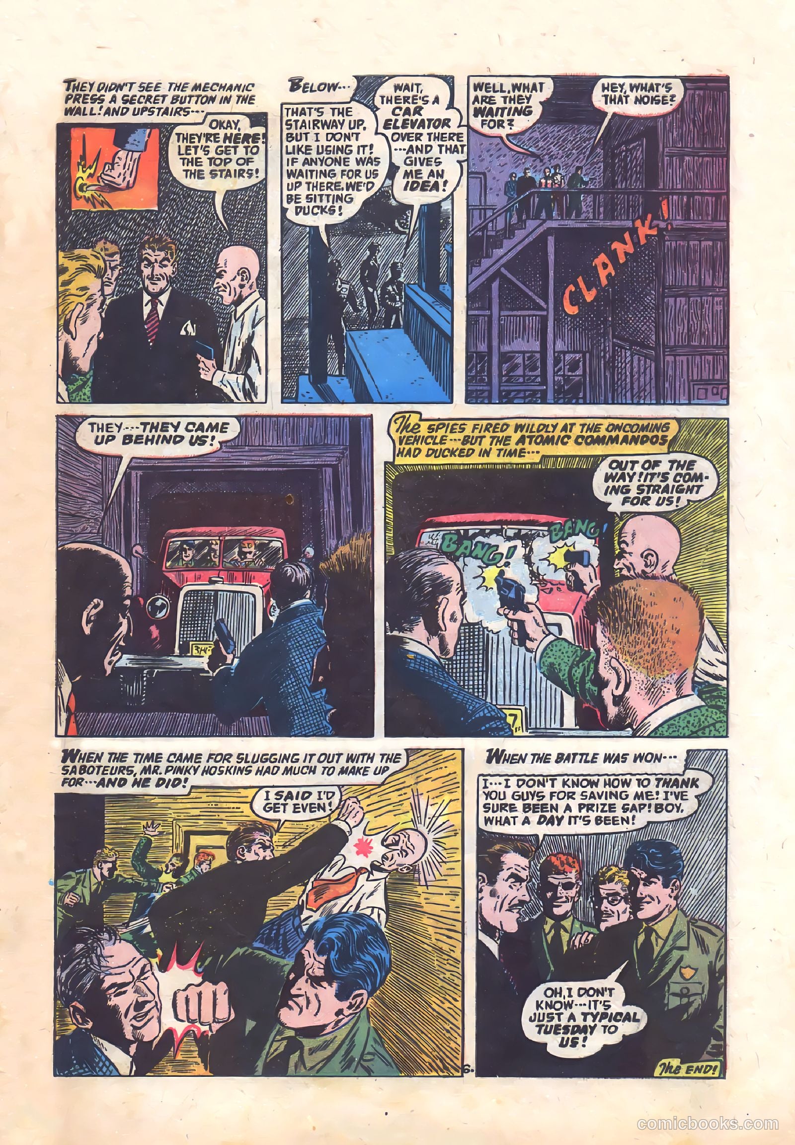 Commander Battle and the Atomic Sub #7 — page 33 of 36