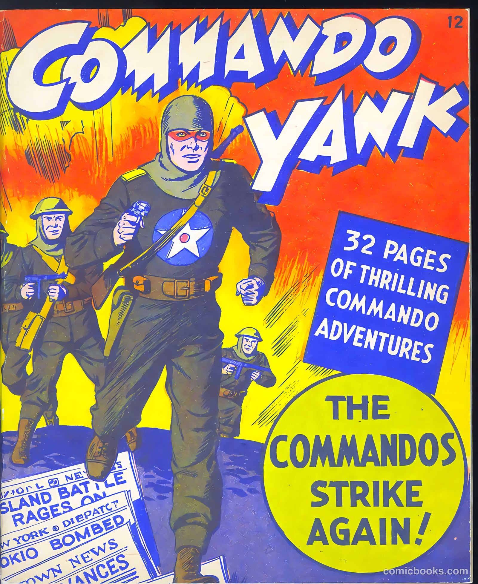 Commando Yank [Mighty Midget Comic] #12 — page 1 of 18